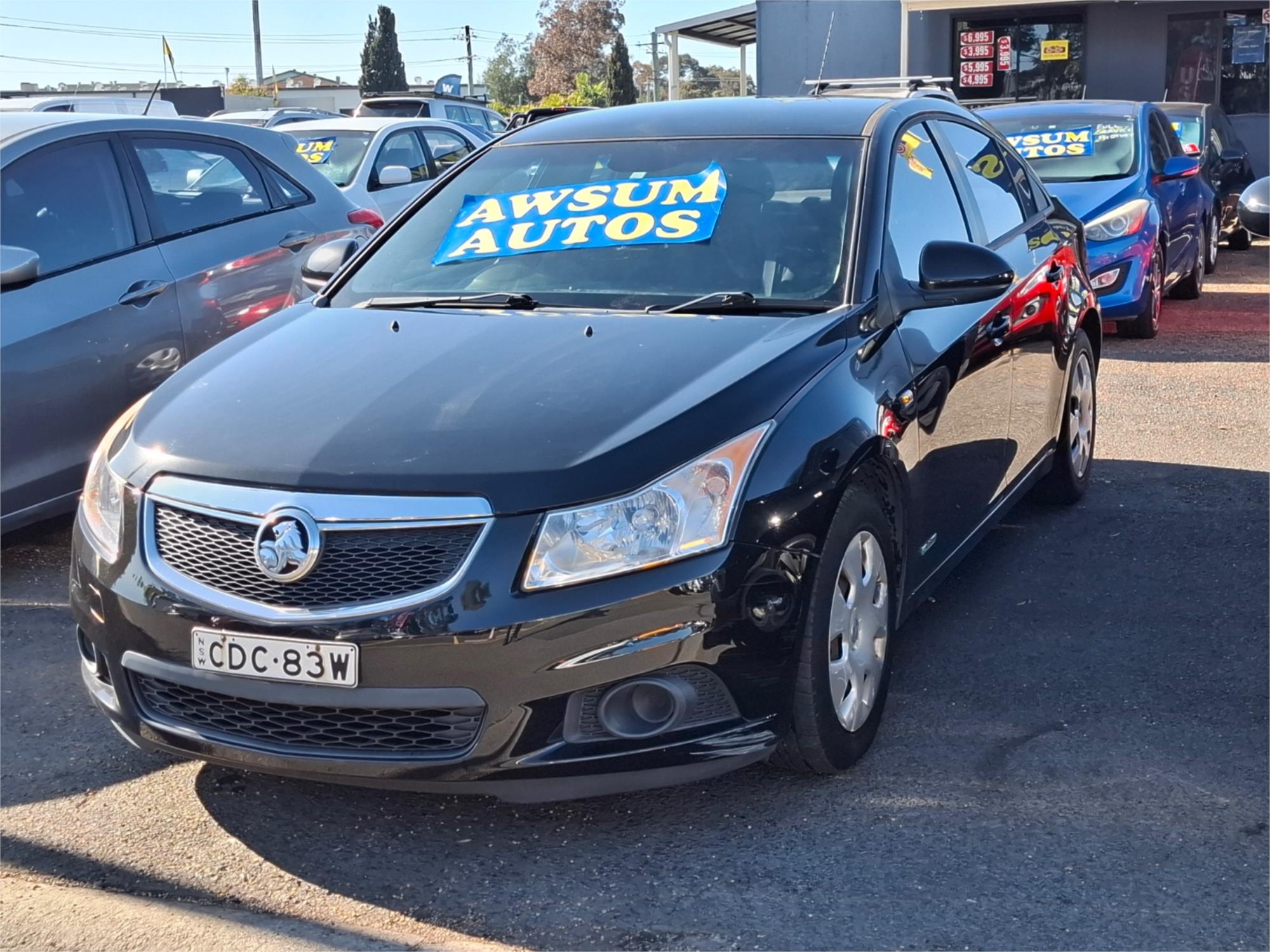 2011 HOLDEN CRUZE JH CD 5 SP MANUAL 4D SEDAN