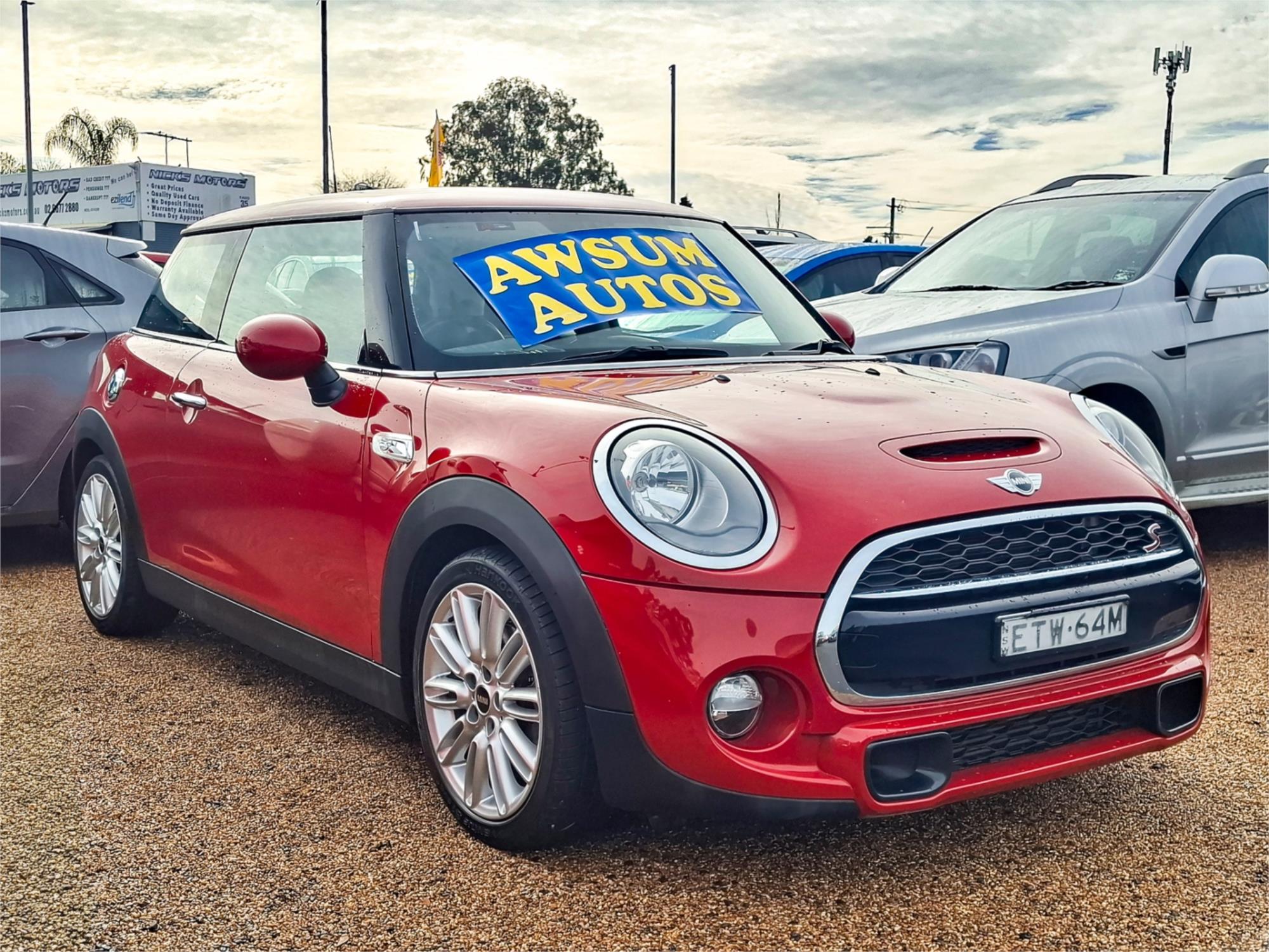2015 MINI COOPER F56 S 6 SP AUTOMATIC 3D HATCHBACK
