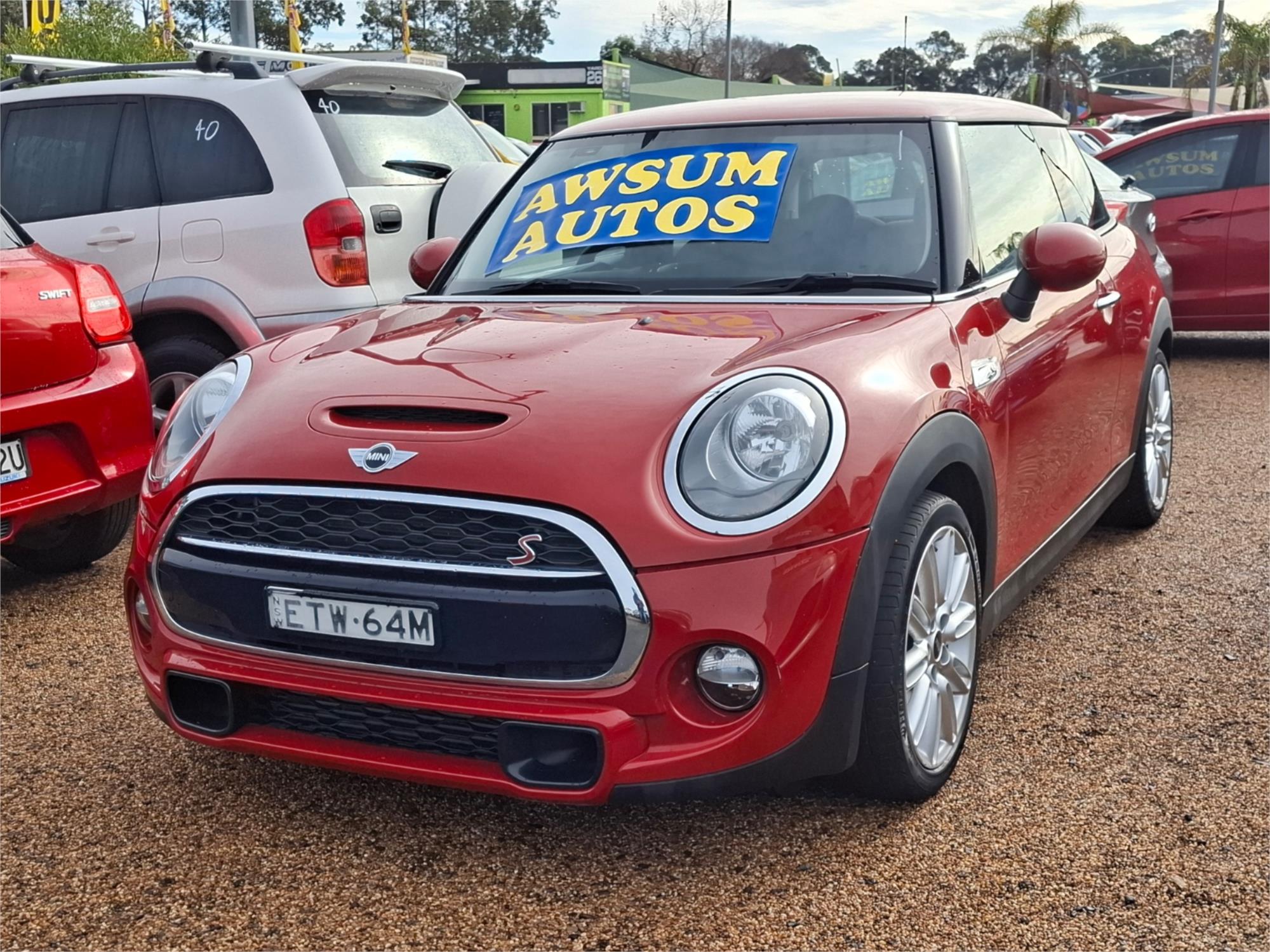 2015 MINI COOPER F56 S 6 SP AUTOMATIC 3D HATCHBACK