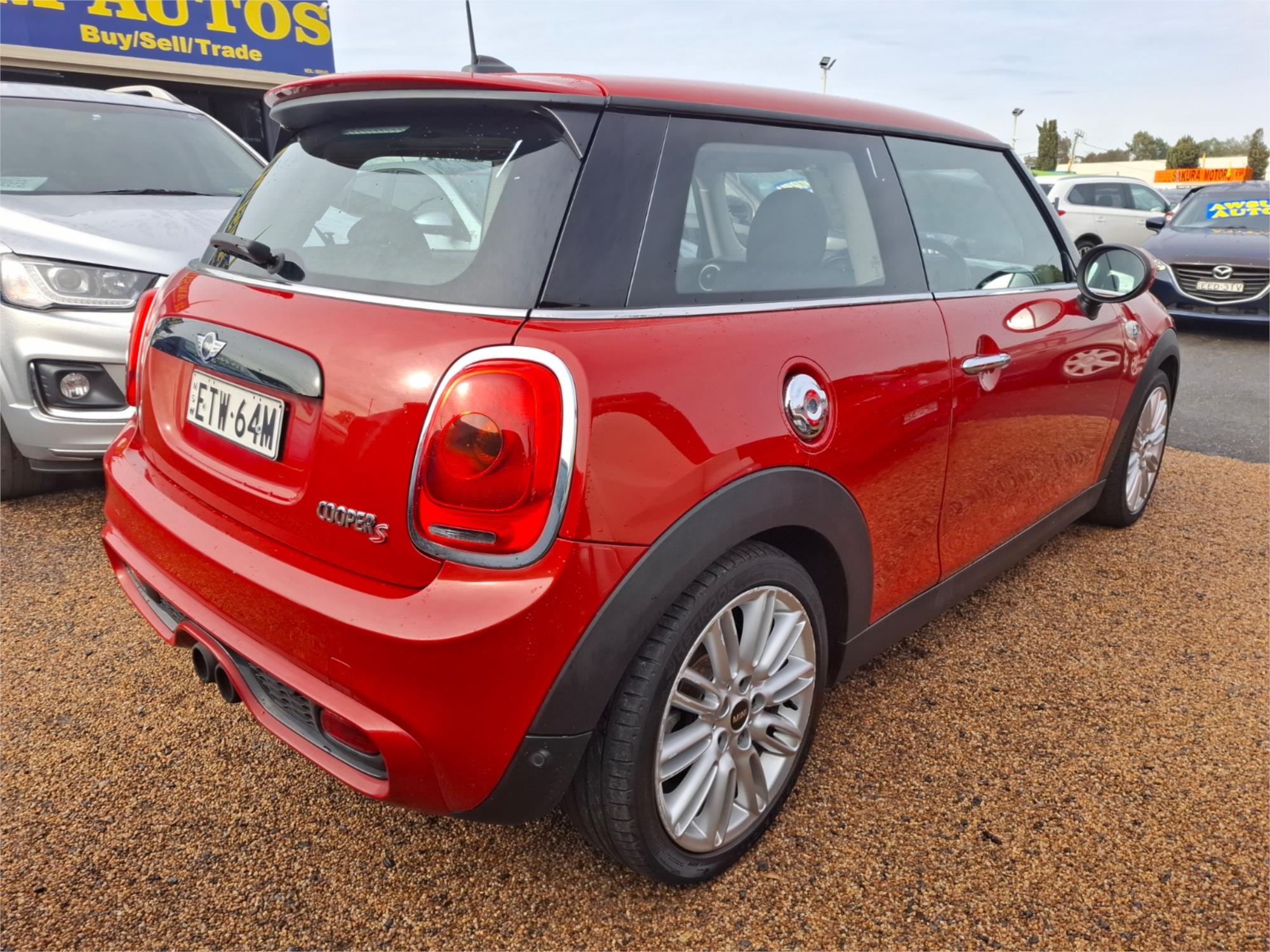 2015 MINI COOPER F56 S 6 SP AUTOMATIC 3D HATCHBACK