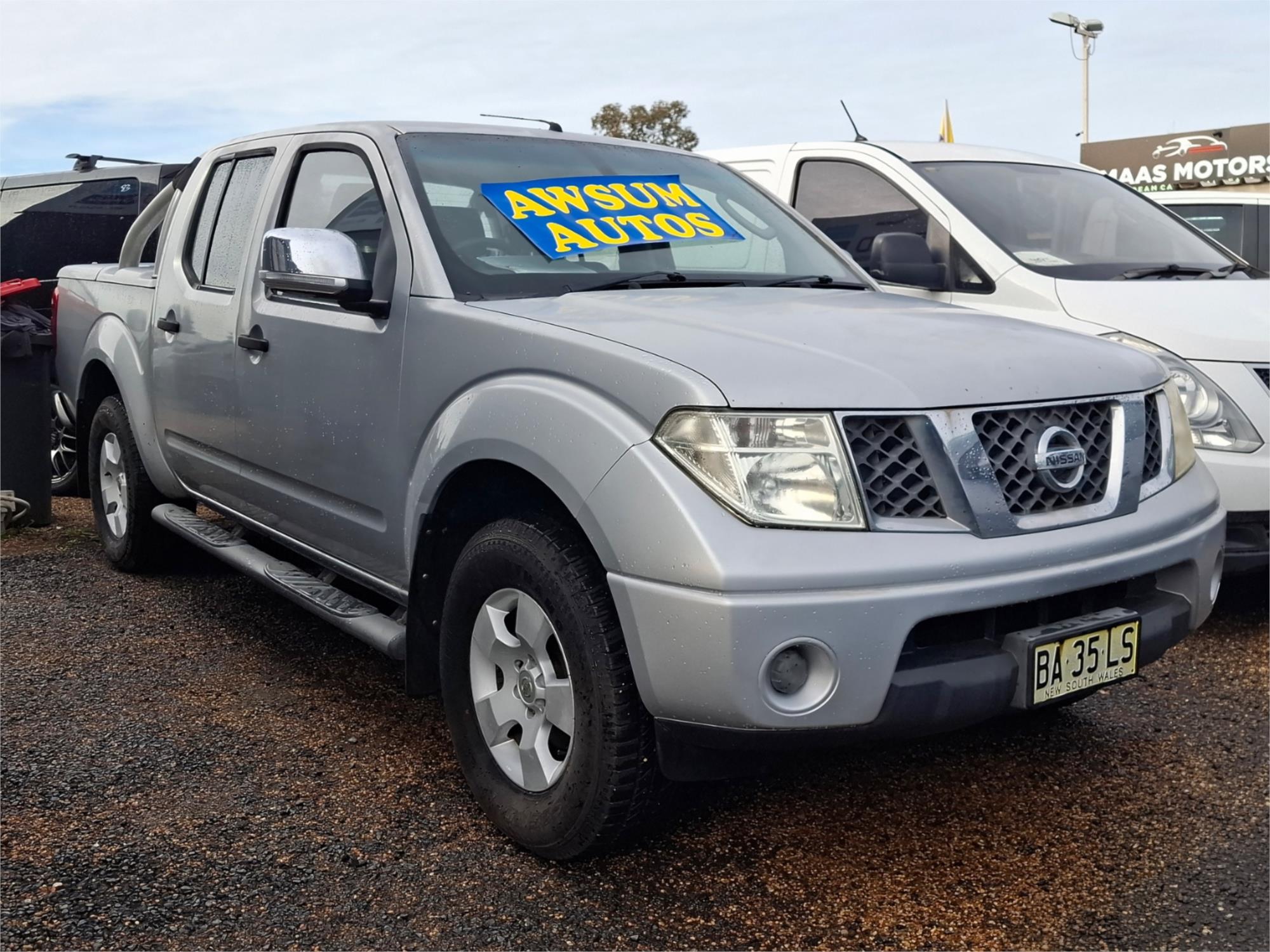 2009 NISSAN NAVARA D40 ST-X (4x4) 5 SP AUTOMATIC DUAL CAB P/UP