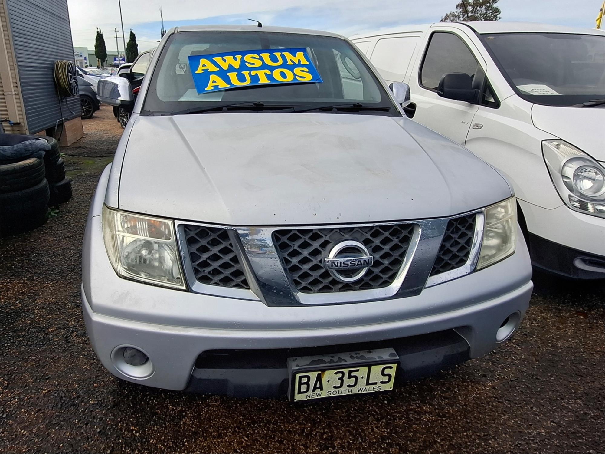 2009 NISSAN NAVARA D40 ST-X (4x4) 5 SP AUTOMATIC DUAL CAB P/UP