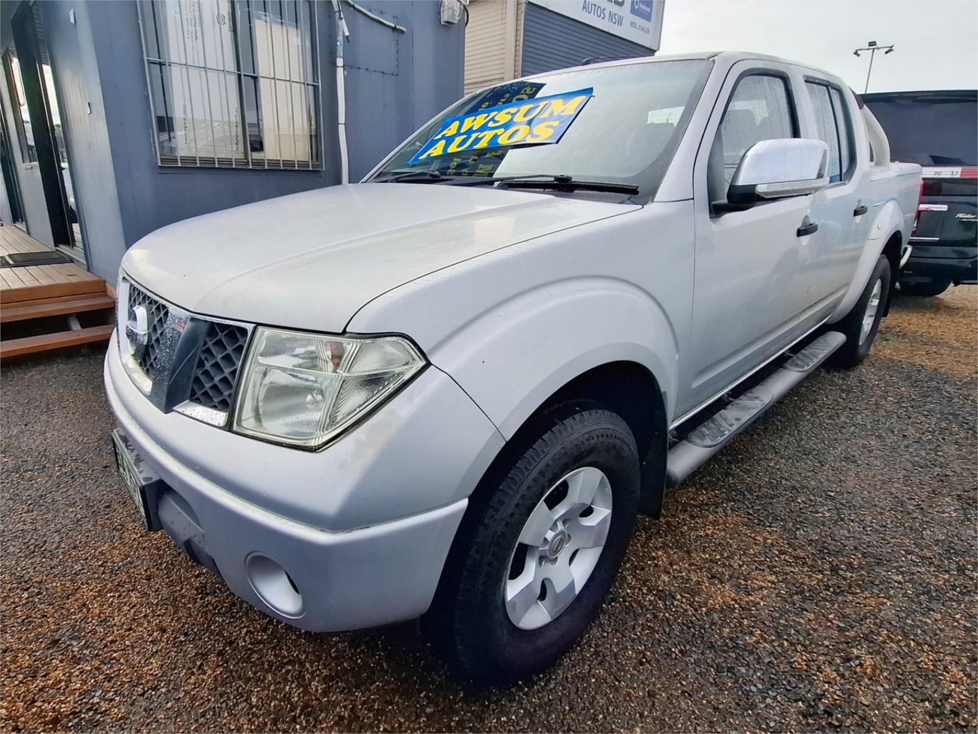 2009 NISSAN NAVARA D40 ST-X (4x4) 5 SP AUTOMATIC DUAL CAB P/UP
