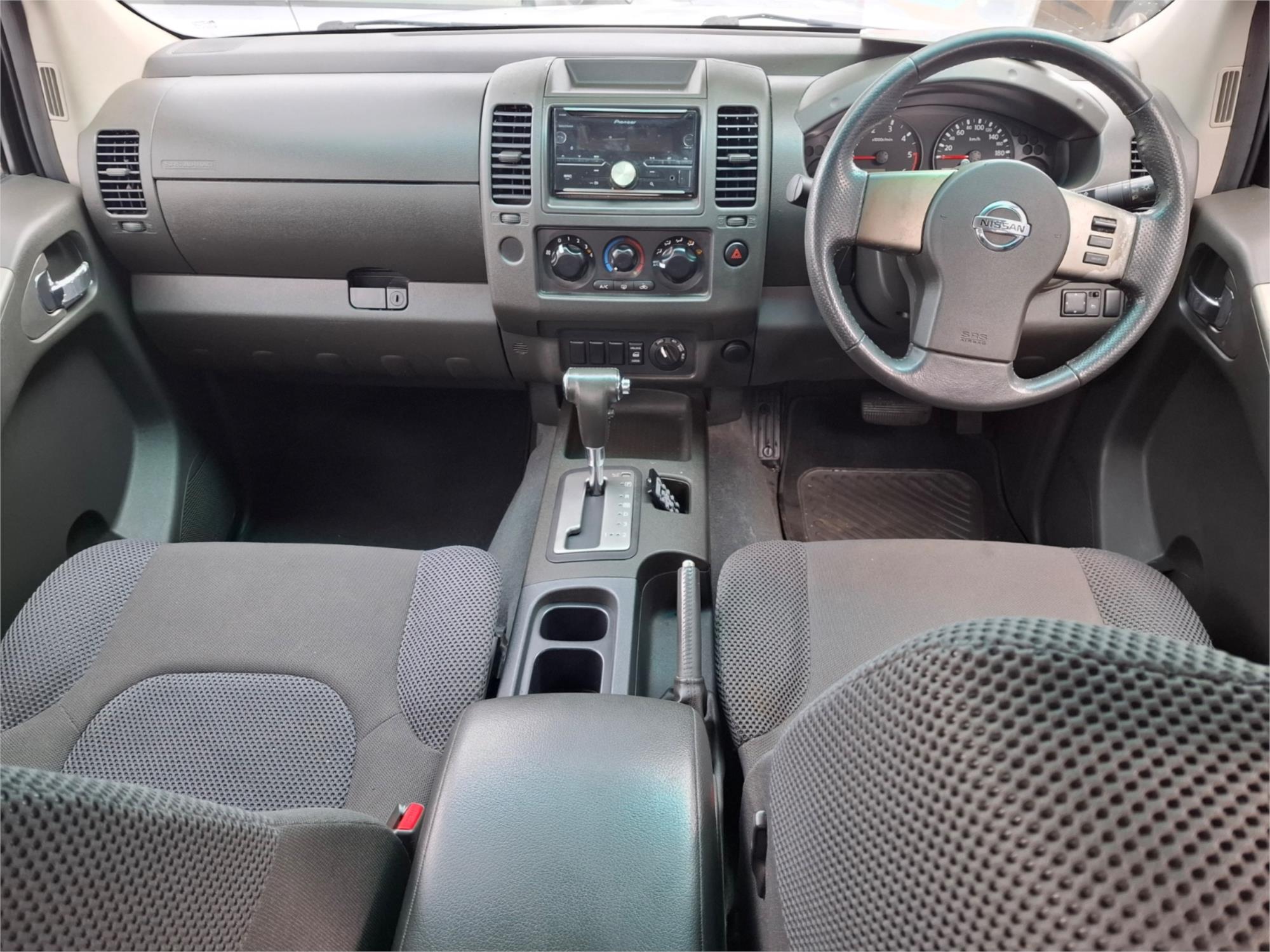 2009 NISSAN NAVARA D40 ST-X (4x4) 5 SP AUTOMATIC DUAL CAB P/UP