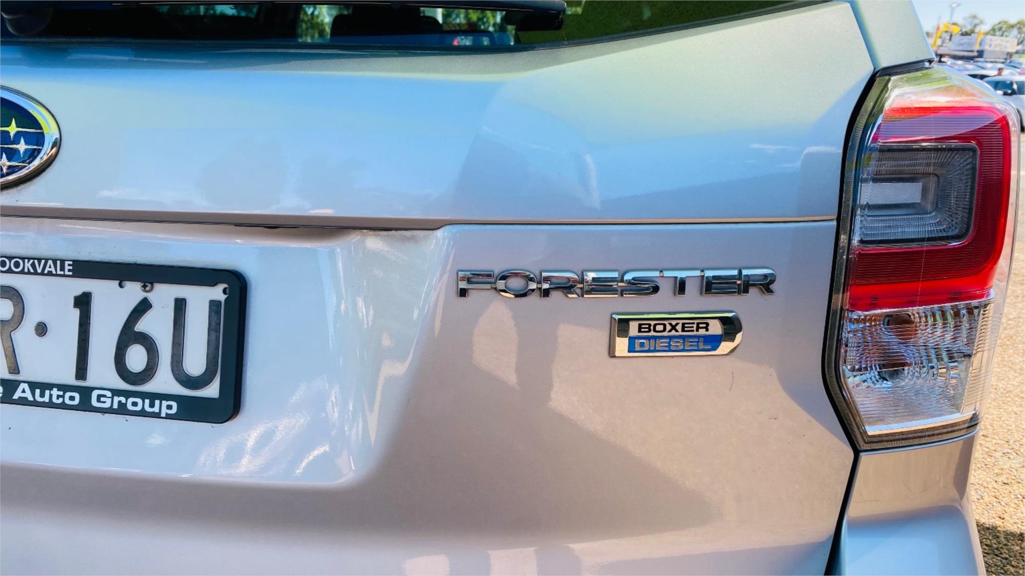 2017 SUBARU FORESTER MY17 2.0D-S CONTINUOUS VARIABLE 4D WAGON