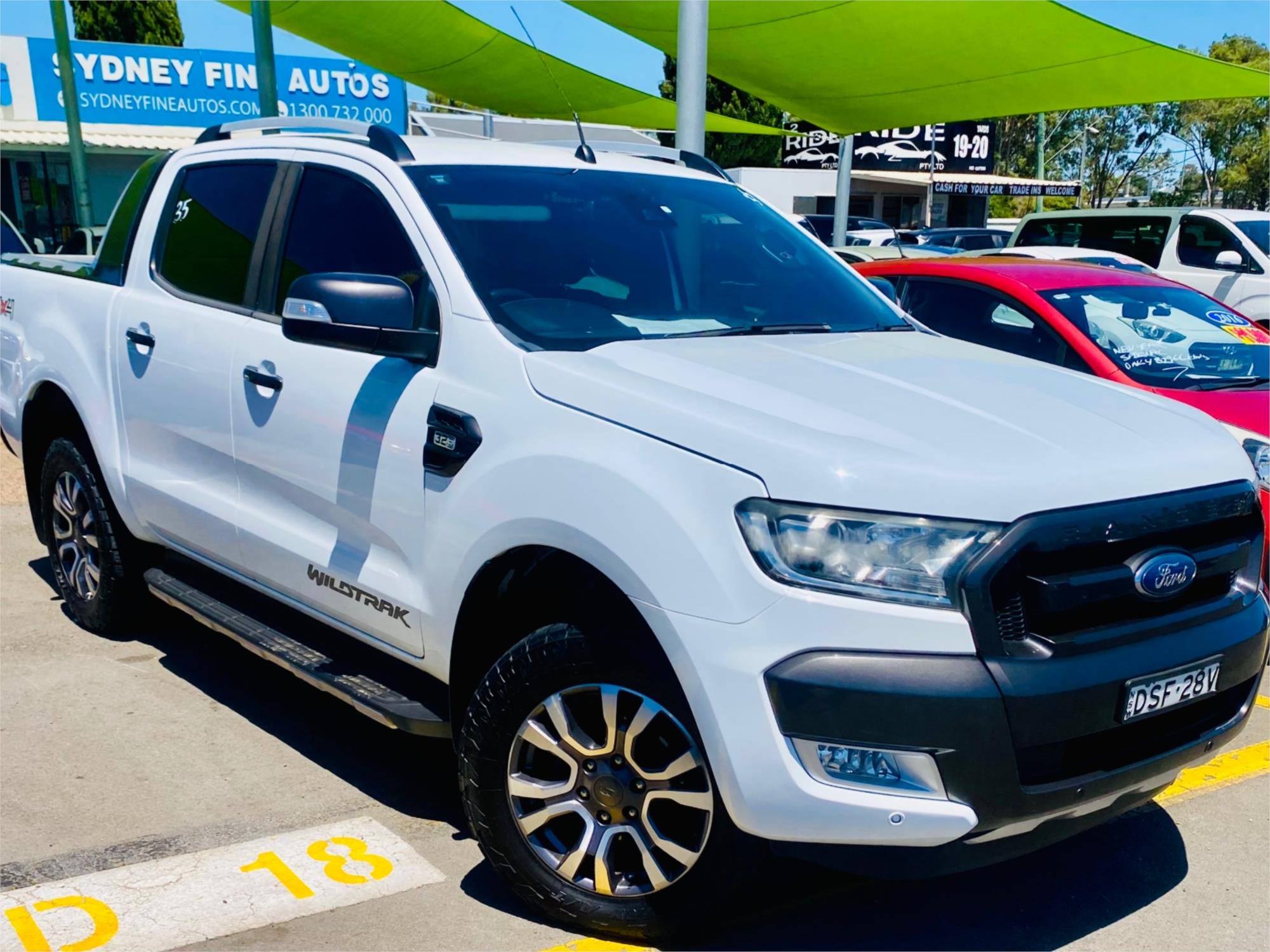 2017 FORD RANGER PX MKII MY17 WILDTRAK 3.2 (4x4) 6 SP AUTOMATIC DUAL CAB P/UP
