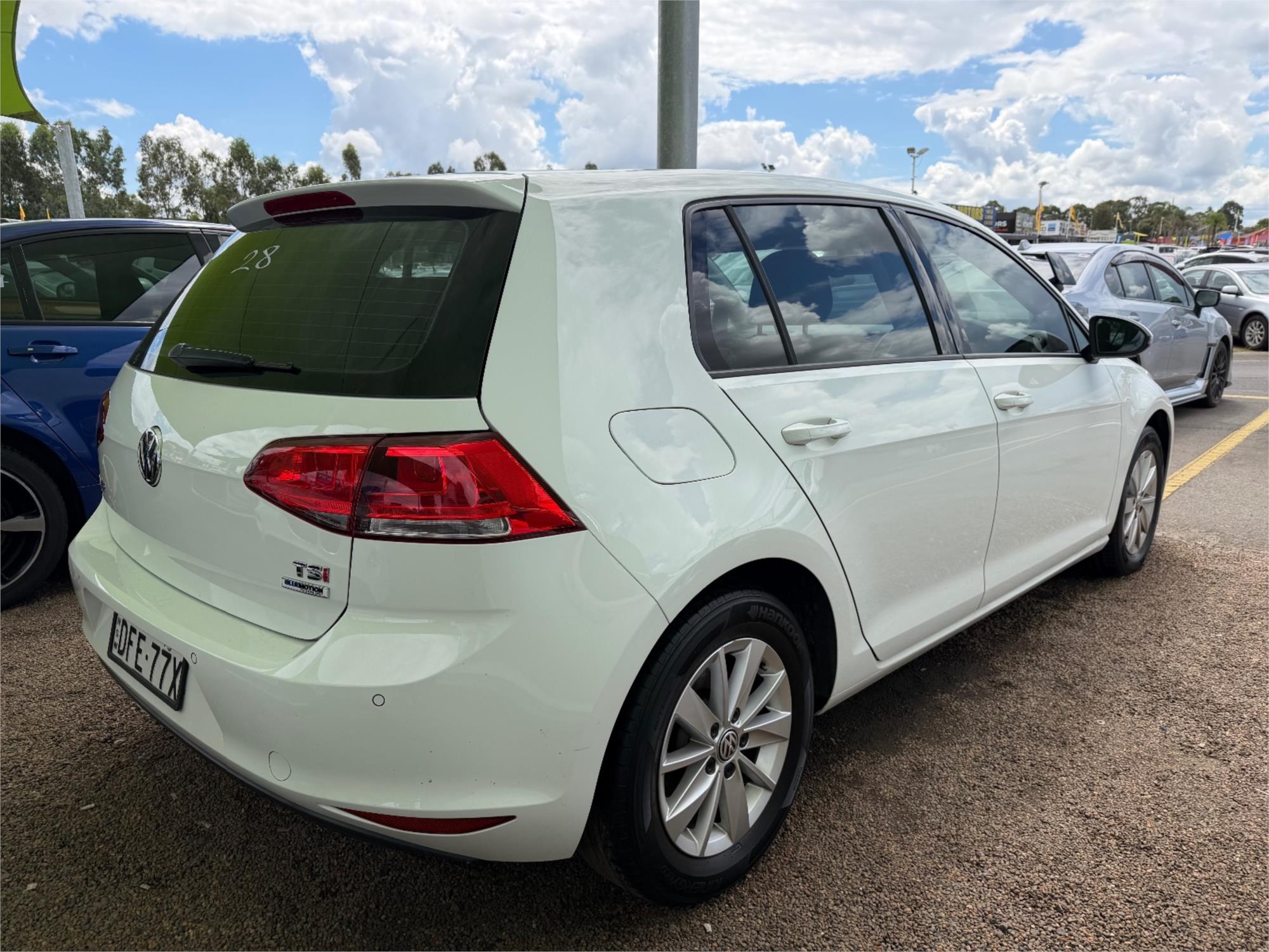 2016 VOLKSWAGEN GOLF AU MY17 92 TSI 7 SP AUTO DIRECT SHIFT 5D HATCHBACK