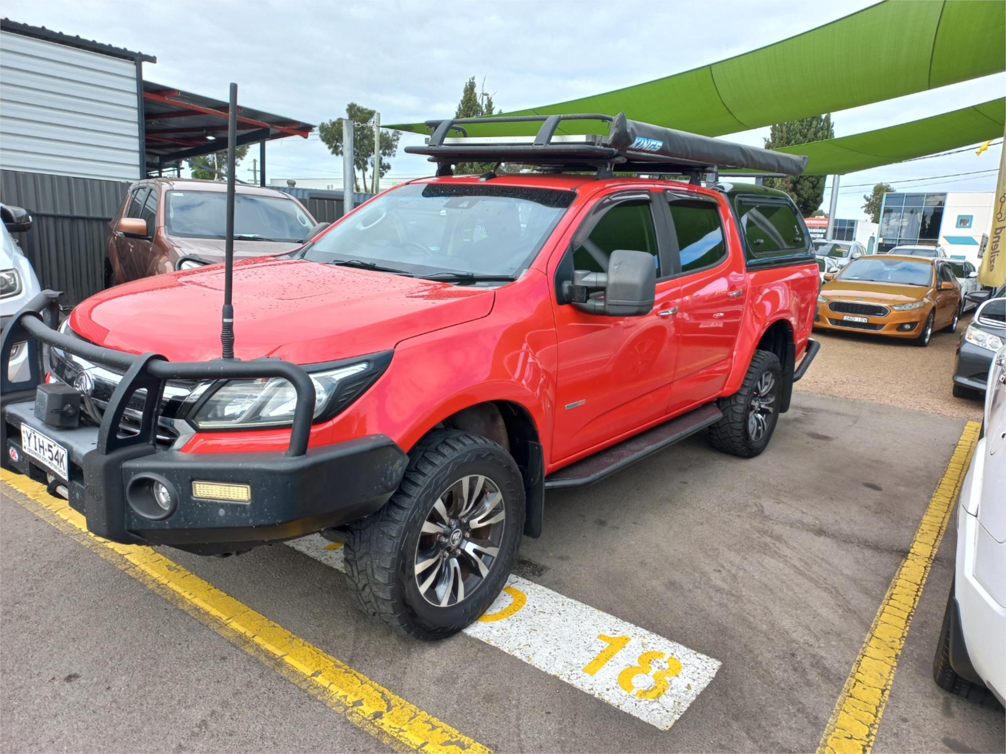 2017 HOLDEN COLORADO RG MY18 LTZ (4x4) 6 SP MANUAL CREW CAB P/UP