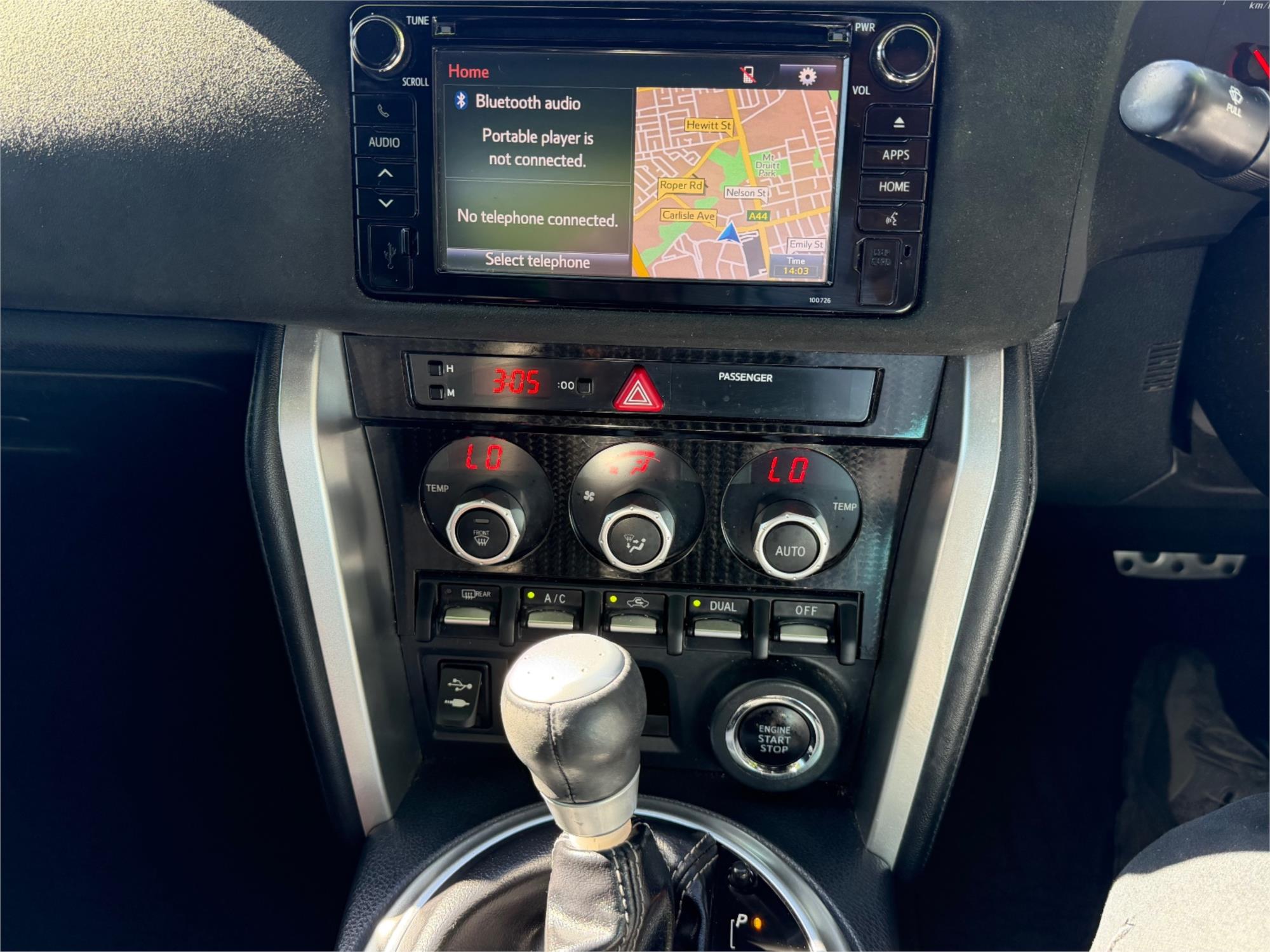 2018 TOYOTA 86 ZN6 GTS AUTOMATIC 2D COUPE