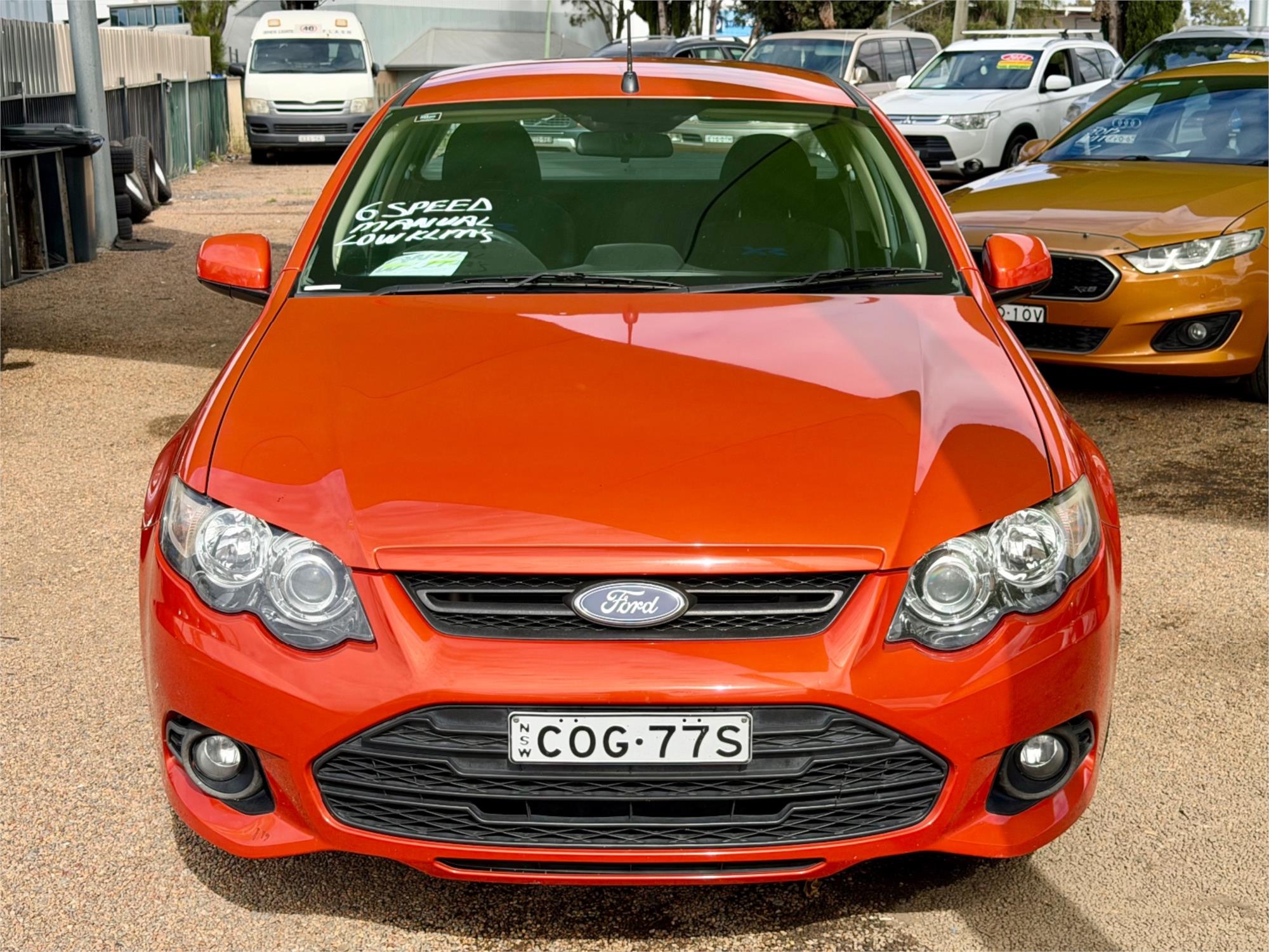 2013 FORD FALCON FG MK2 XR6 6 SP MANUAL UTILITY