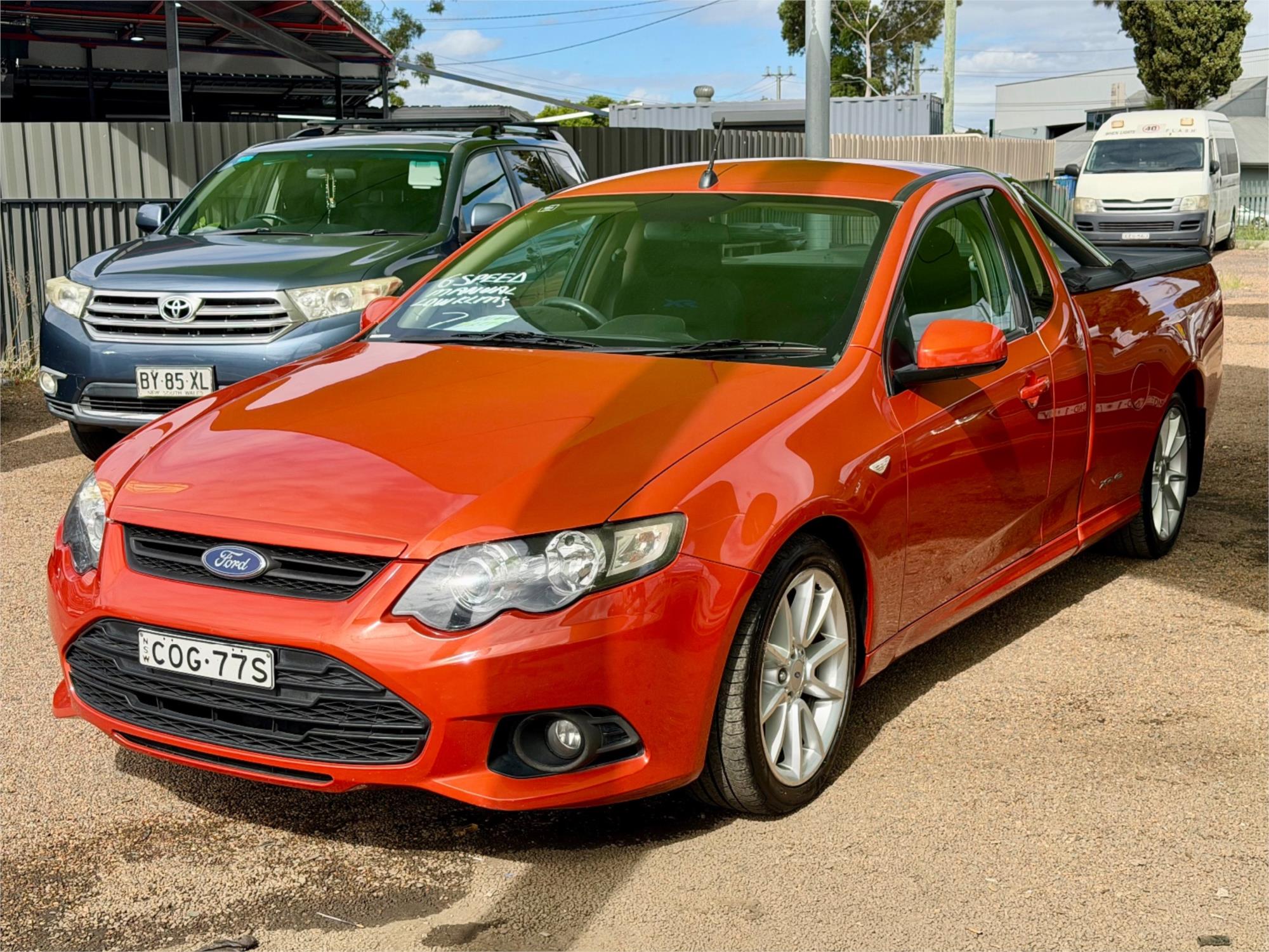 2013 FORD FALCON FG MK2 XR6 6 SP MANUAL UTILITY