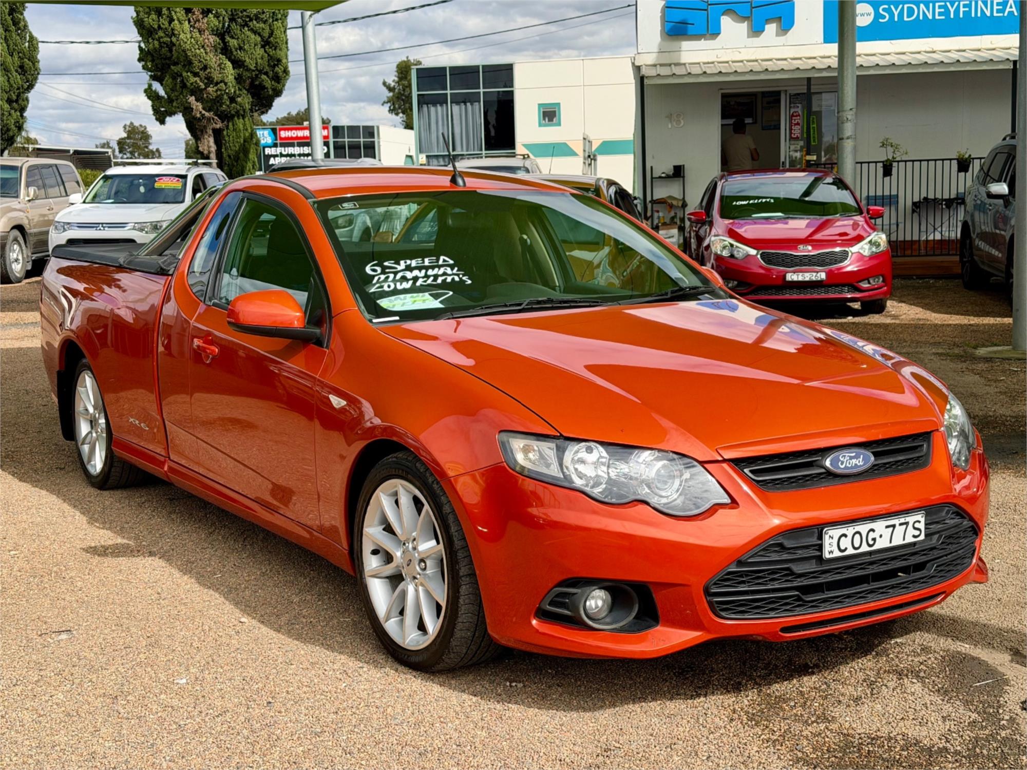 2013 FORD FALCON FG MK2 XR6 6 SP MANUAL UTILITY