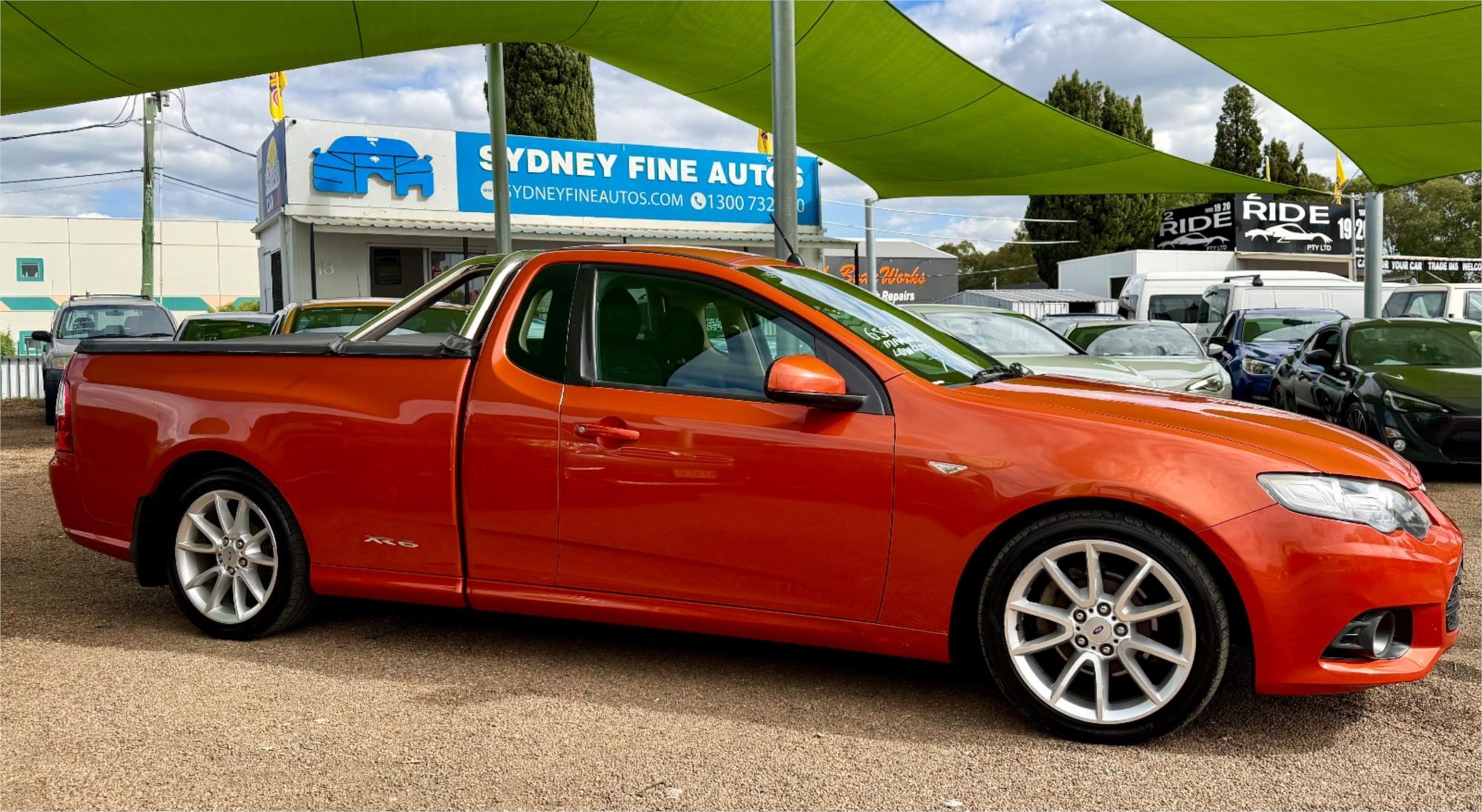 2013 FORD FALCON FG MK2 XR6 6 SP MANUAL UTILITY