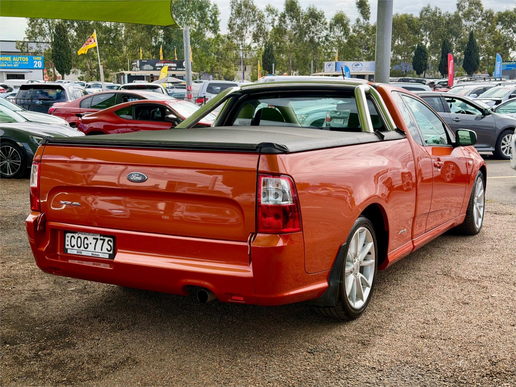 2013 FORD FALCON FG MK2 XR6 6 SP MANUAL UTILITY