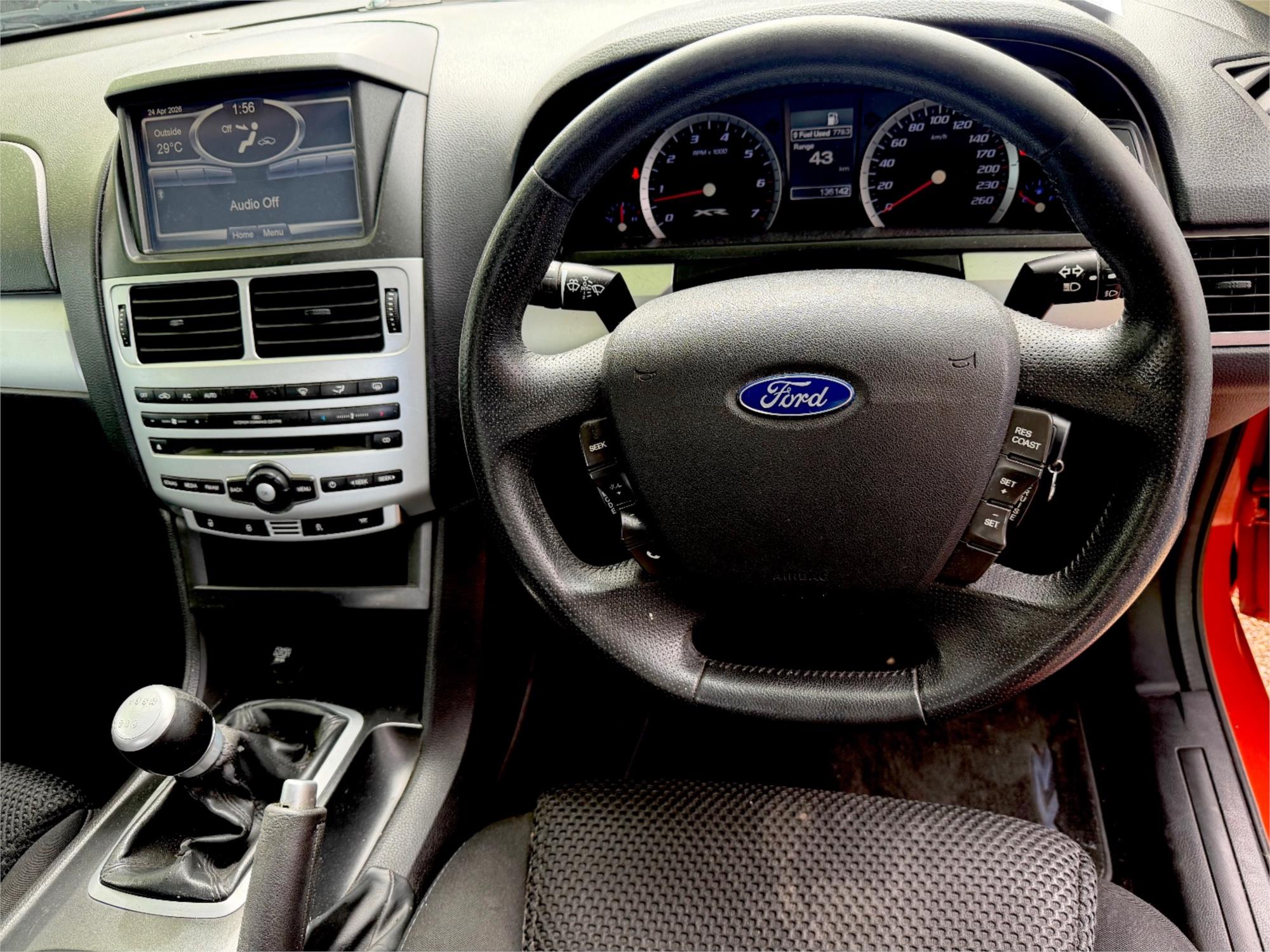 2013 FORD FALCON FG MK2 XR6 6 SP MANUAL UTILITY