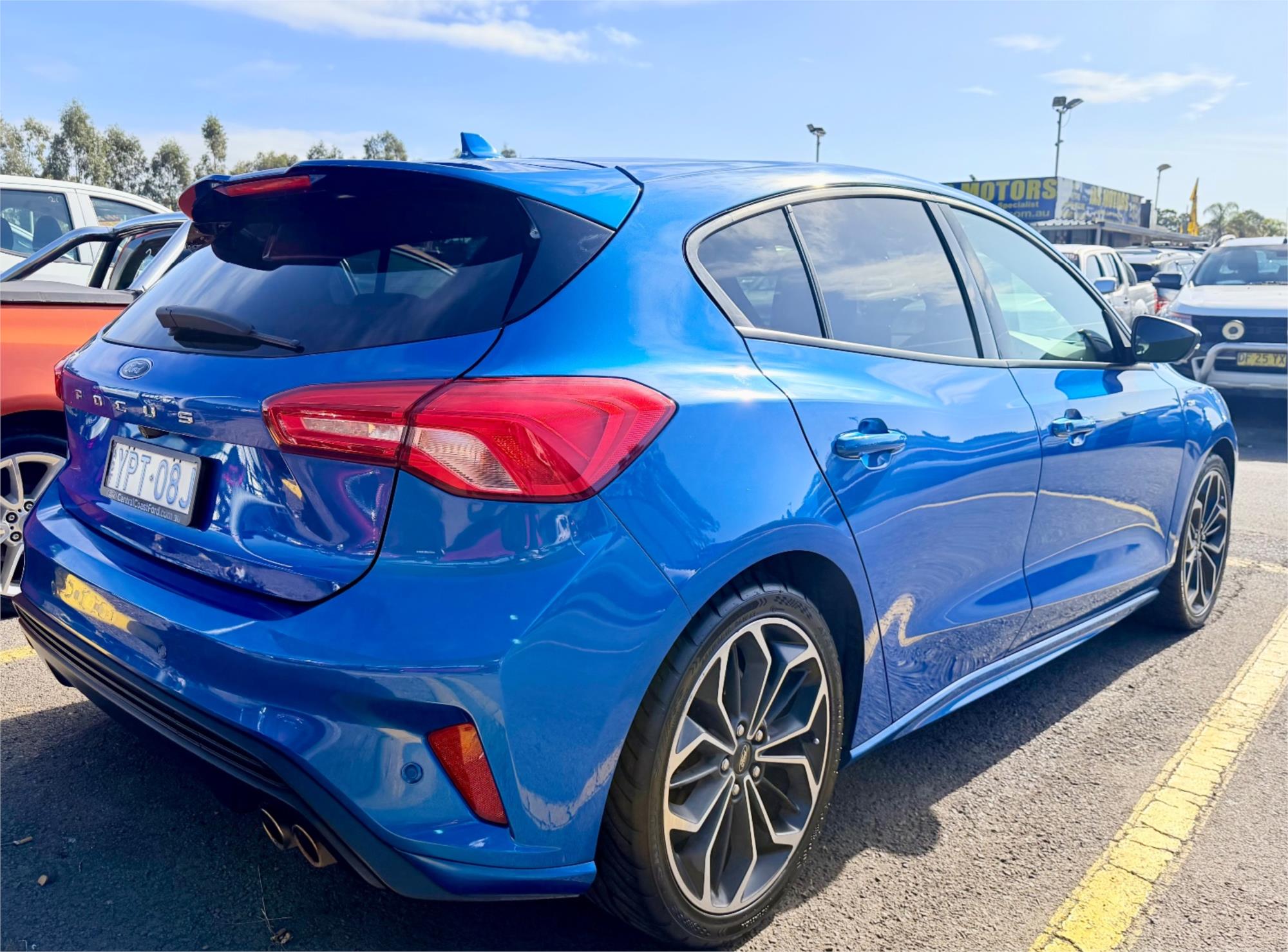 2019 FORD FOCUS SA MY19.25 ST-LINE 8 SP AUTOMATIC 4D HATCHBACK