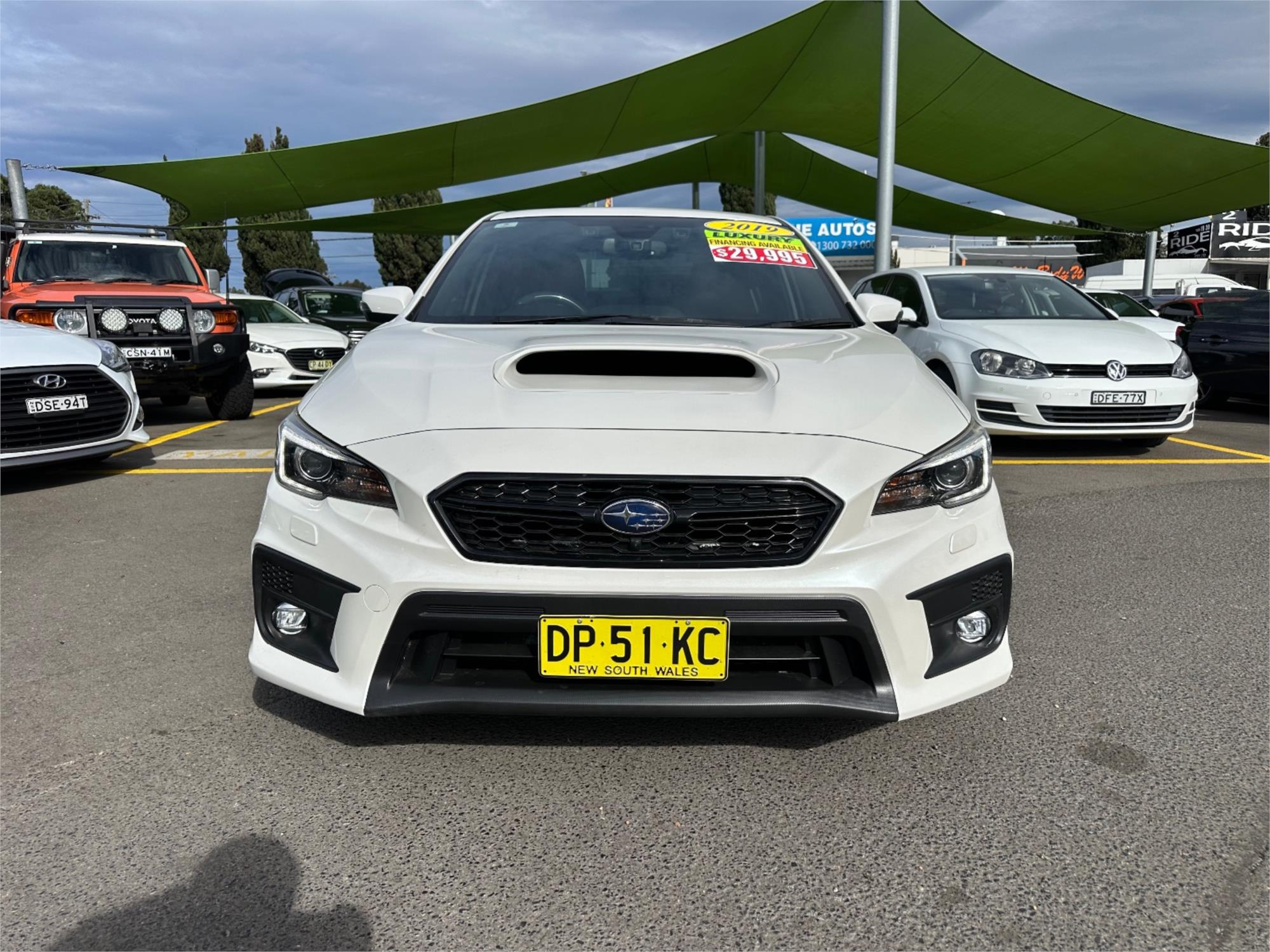 2018 SUBARU WRX MY19 PREMIUM (AWD) CONTINUOUS VARIABLE 4D SEDAN