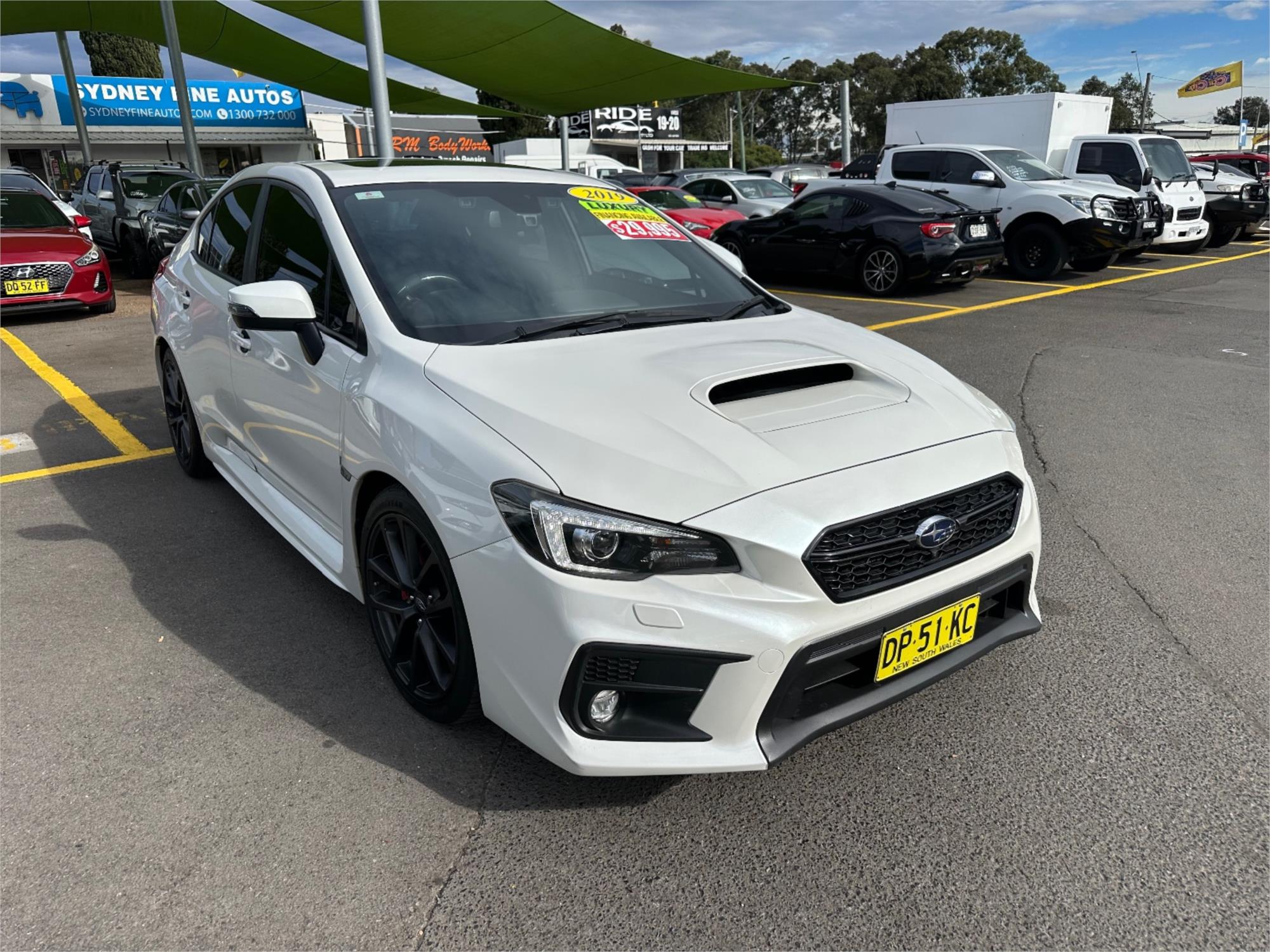 2018 SUBARU WRX MY19 PREMIUM (AWD) CONTINUOUS VARIABLE 4D SEDAN