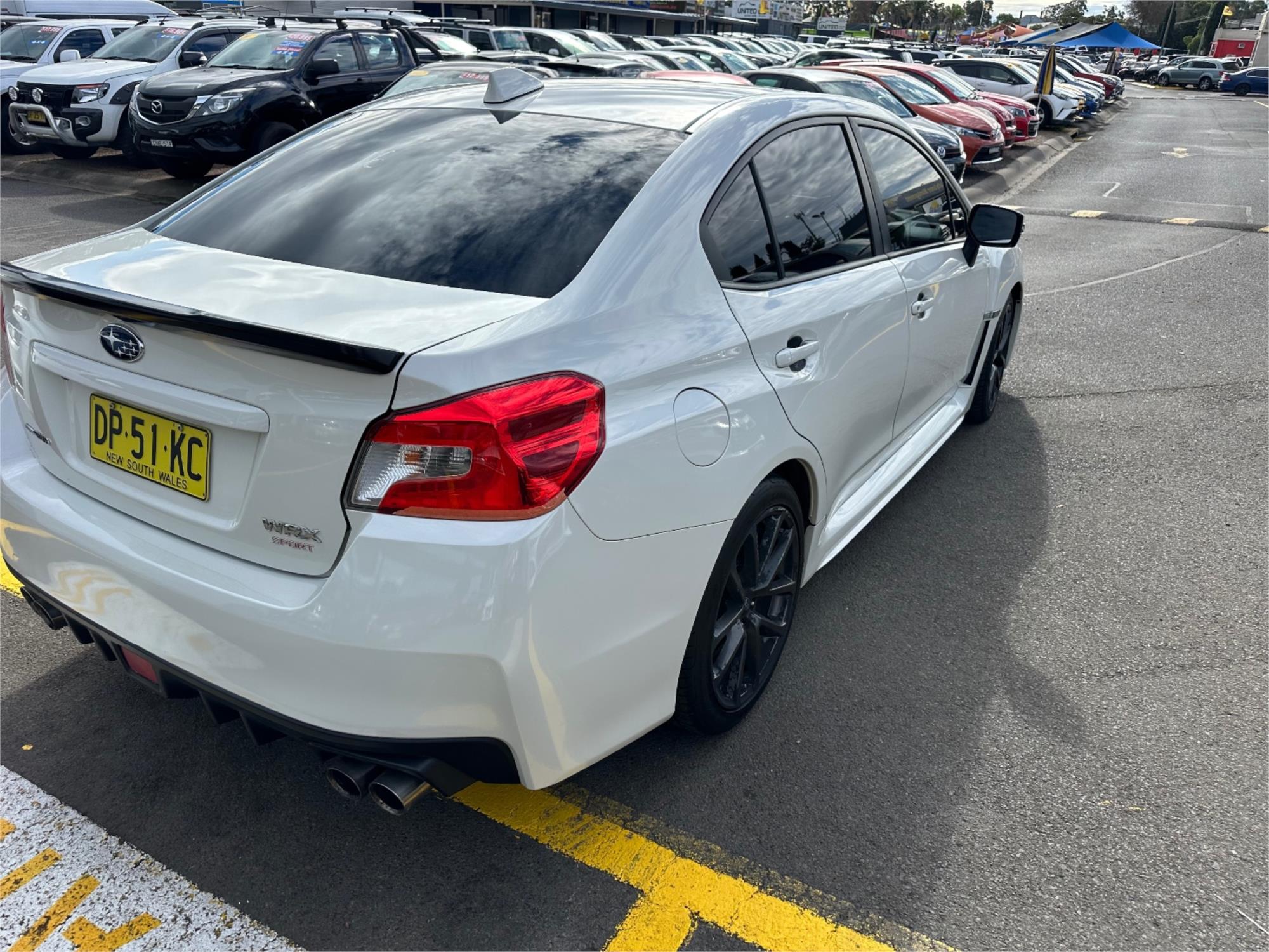 2018 SUBARU WRX MY19 PREMIUM (AWD) CONTINUOUS VARIABLE 4D SEDAN