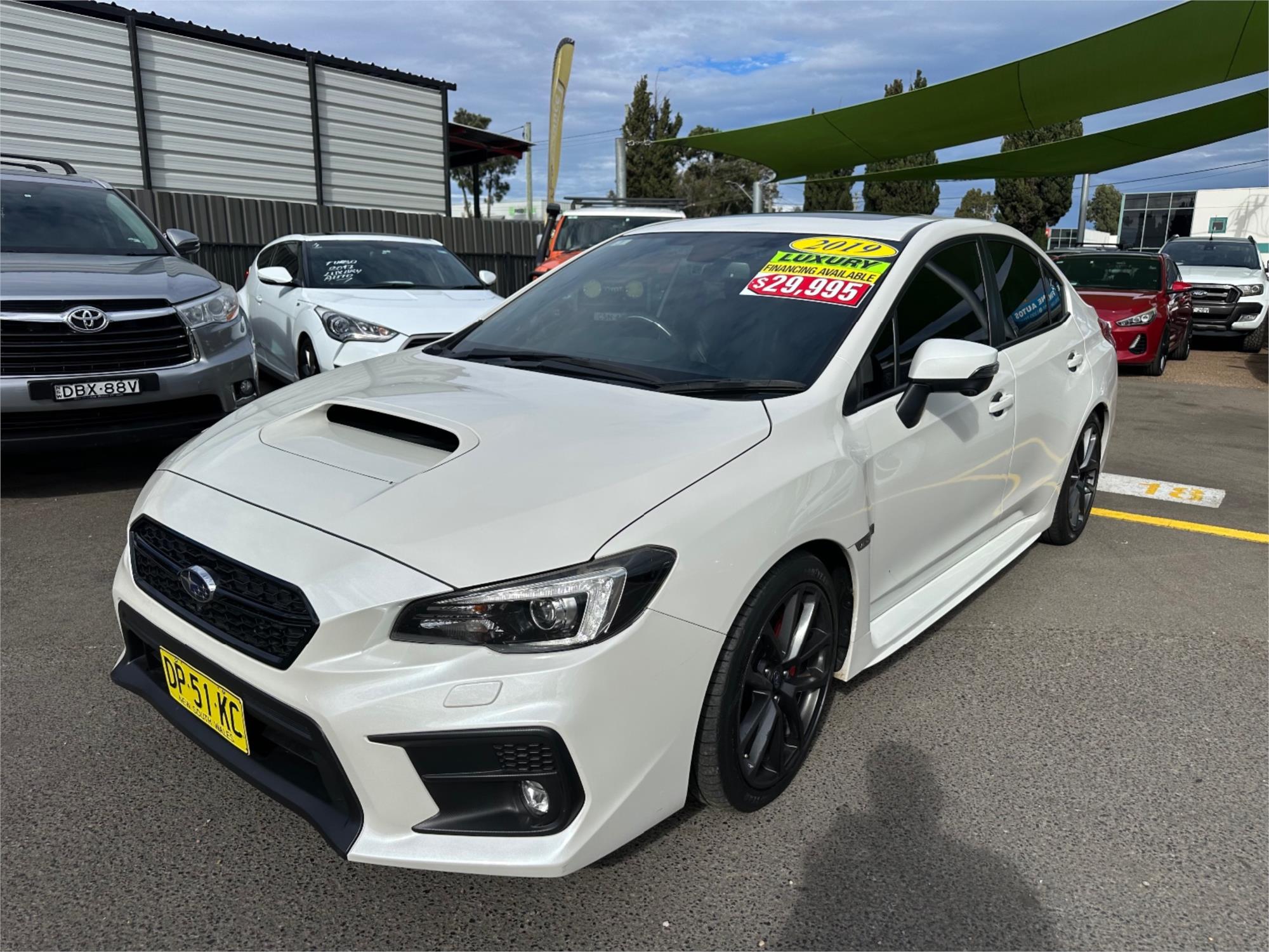 2018 SUBARU WRX MY19 PREMIUM (AWD) CONTINUOUS VARIABLE 4D SEDAN