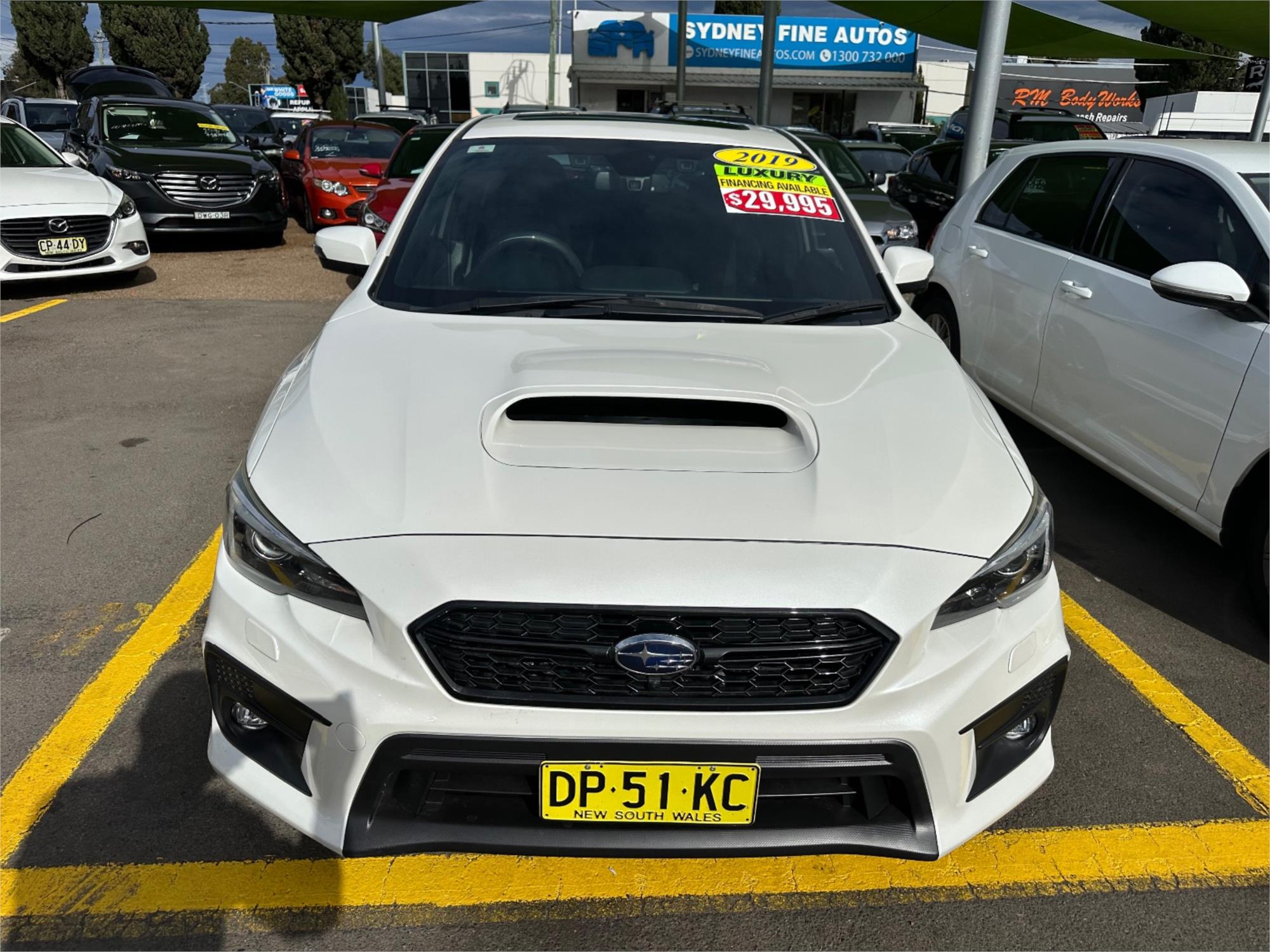 2018 SUBARU WRX MY19 PREMIUM (AWD) CONTINUOUS VARIABLE 4D SEDAN