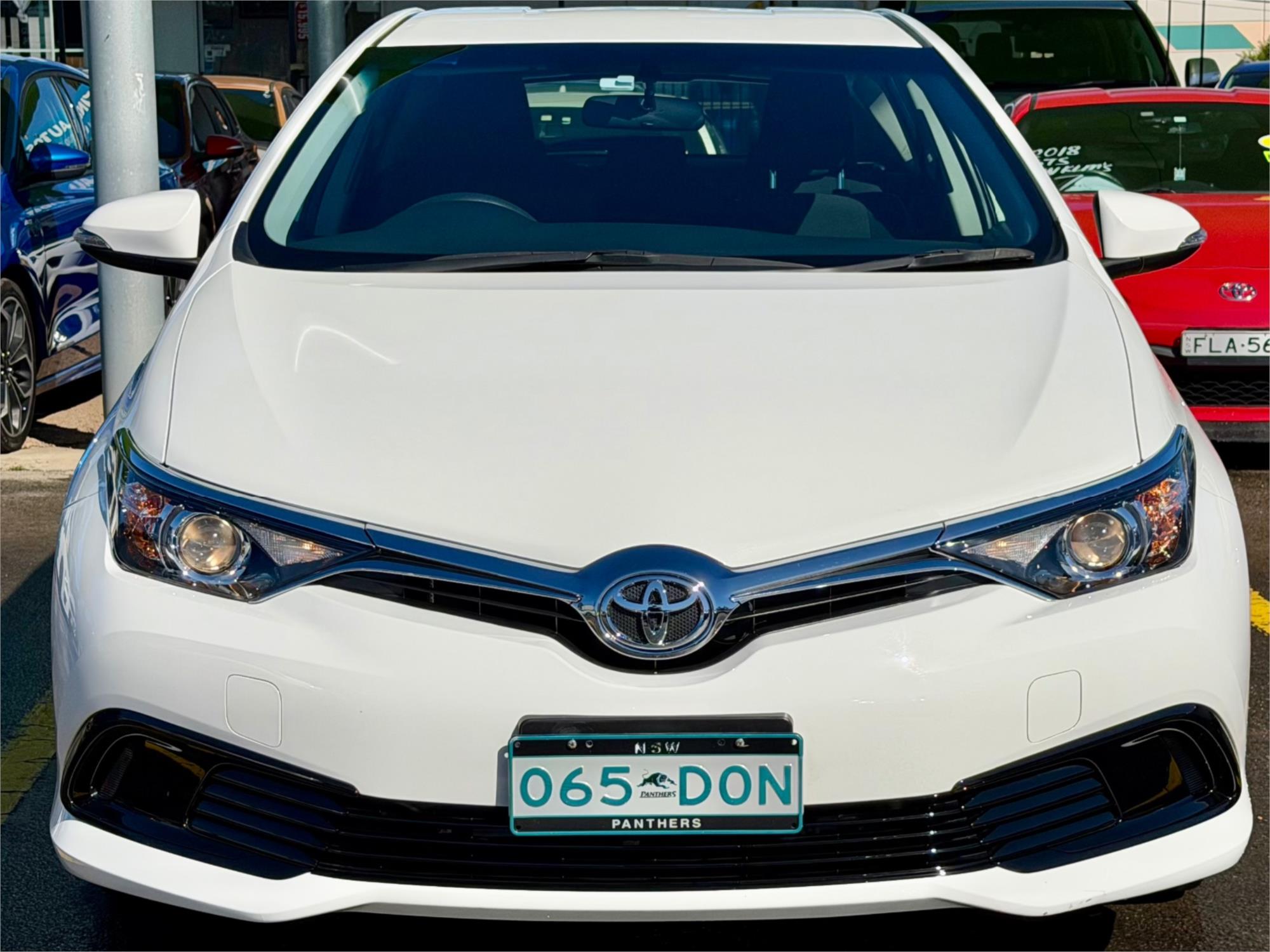 2016 TOYOTA COROLLA ZRE182R MY15 ASCENT CVT AUTO 7 SP SEQUENTIAL 5D HATCHBACK