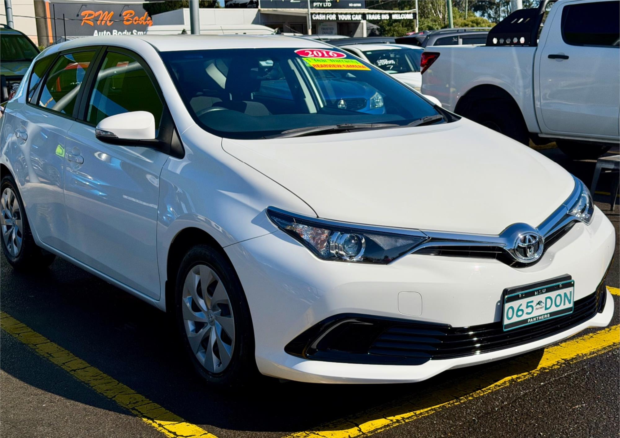 2016 TOYOTA COROLLA ZRE182R MY15 ASCENT CVT AUTO 7 SP SEQUENTIAL 5D HATCHBACK