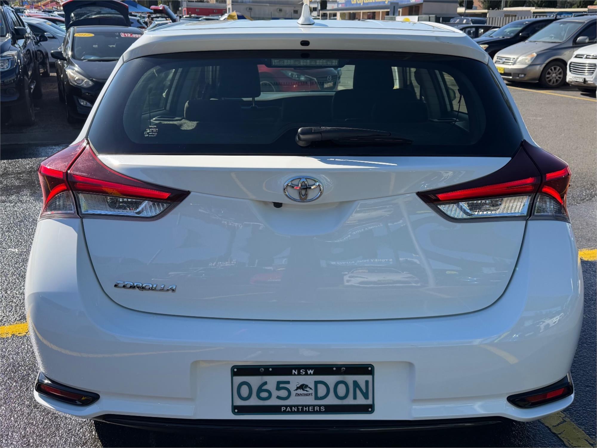 2016 TOYOTA COROLLA ZRE182R MY15 ASCENT CVT AUTO 7 SP SEQUENTIAL 5D HATCHBACK