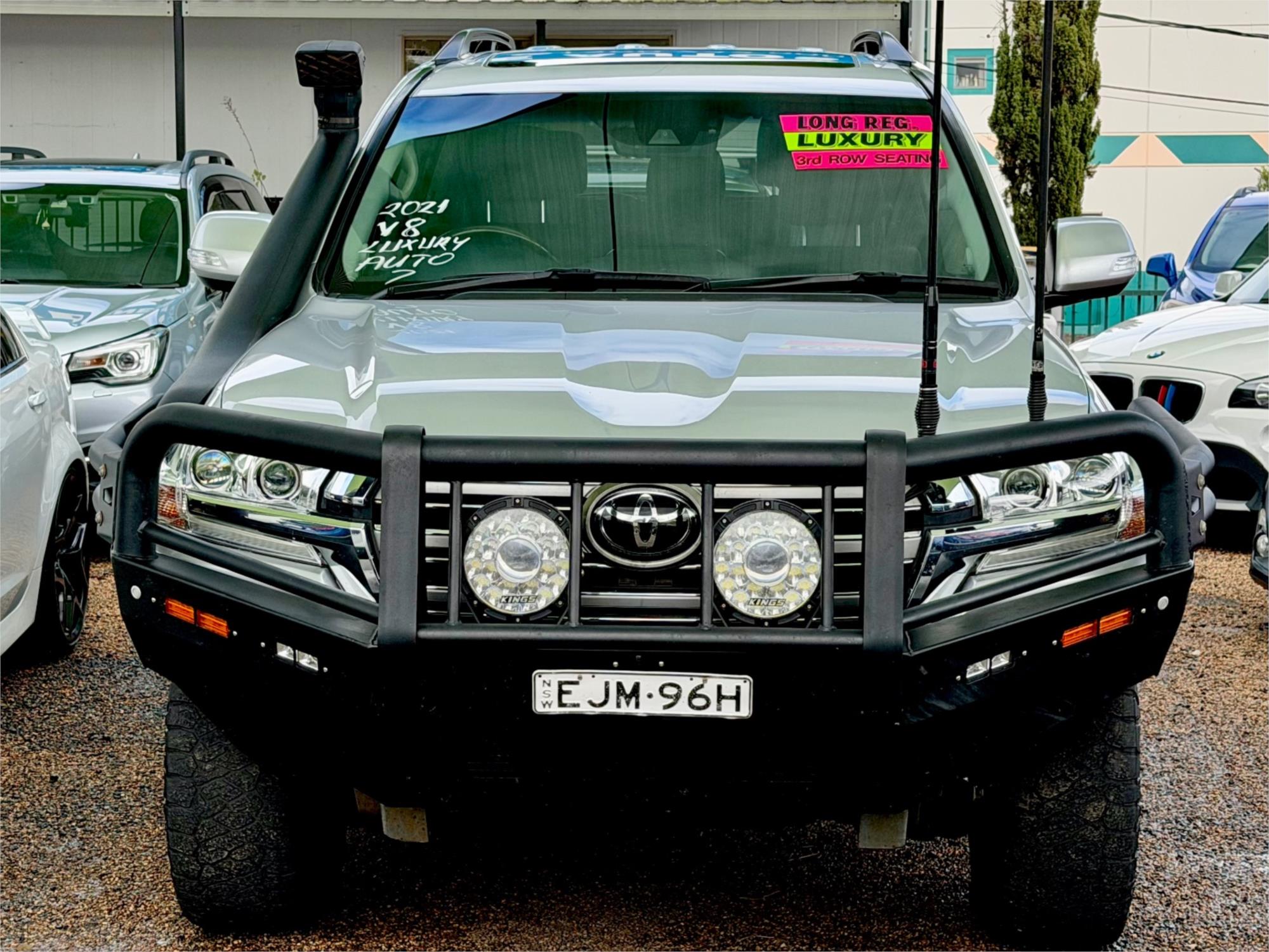 2021 TOYOTA LANDCRUISER VDJ200R LC200 SAHARA (4x4) 6 SP AUTOMATIC 4D WAGON