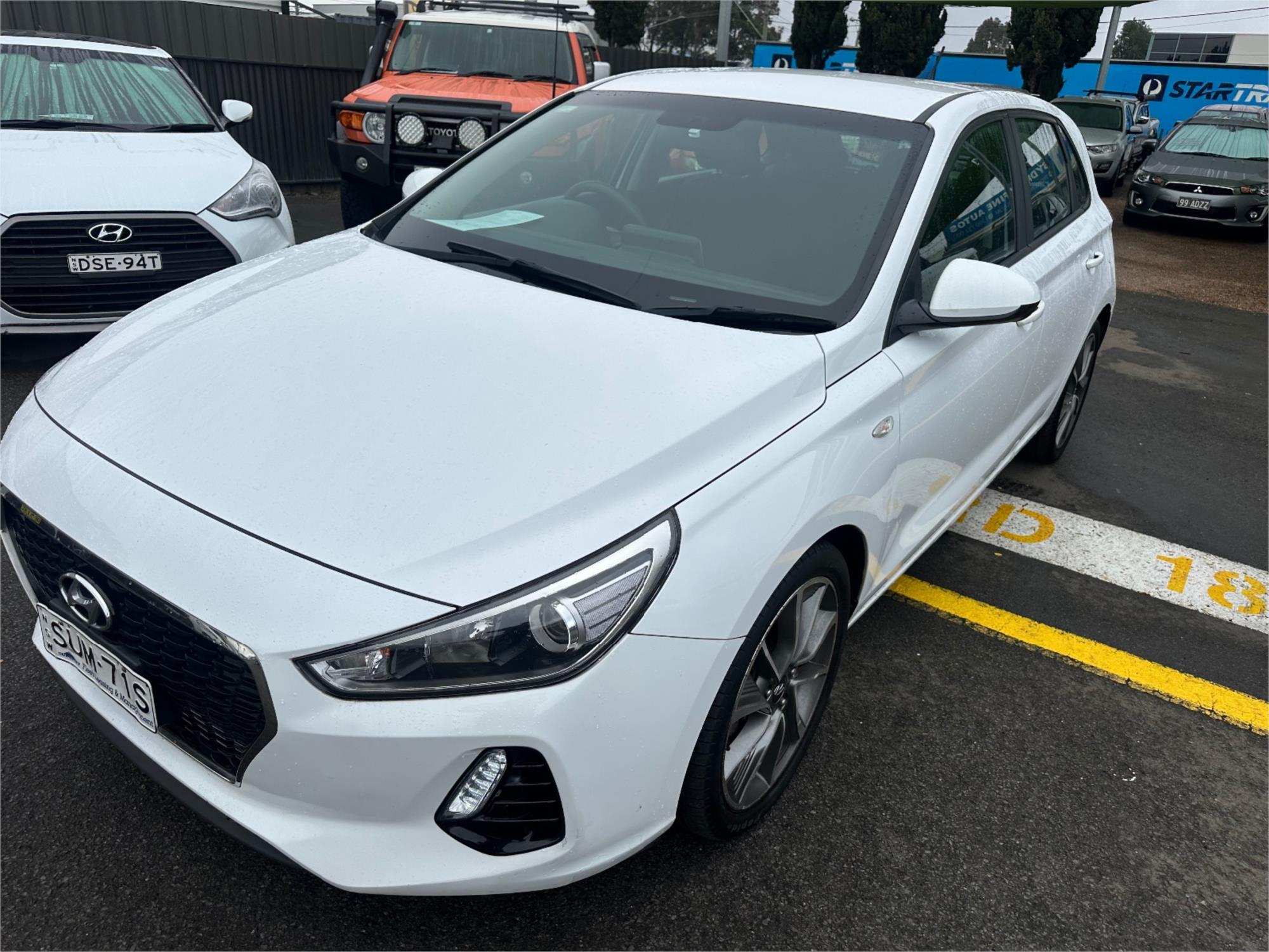 2018 HYUNDAI i30 PD GO 6 SP AUTO SEQUENTIAL 4D HATCHBACK