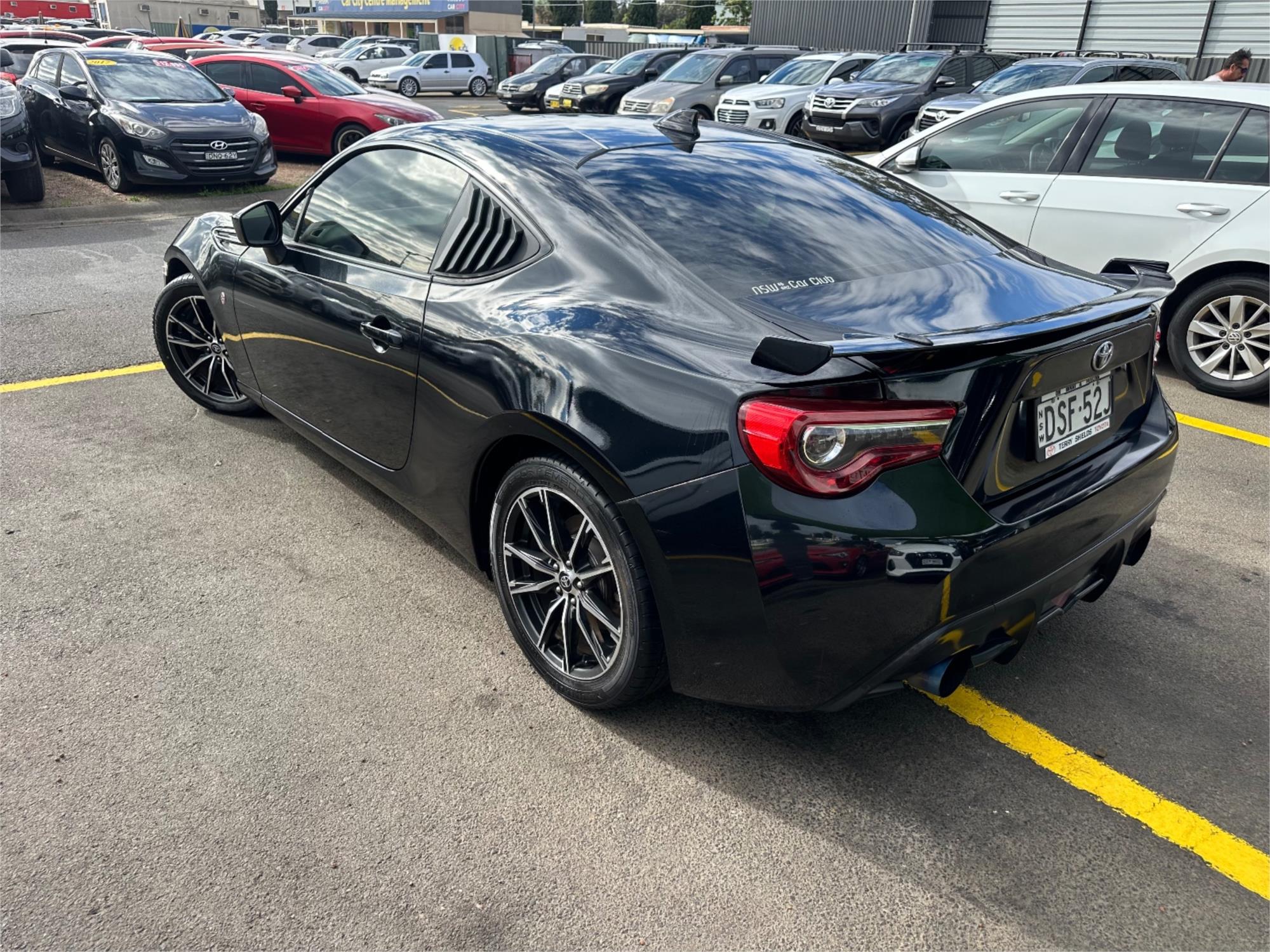 2017 TOYOTA 86 ZN6 MY17 UPDATE GTS 6 SP AUTO SEQUENTIAL COUPE