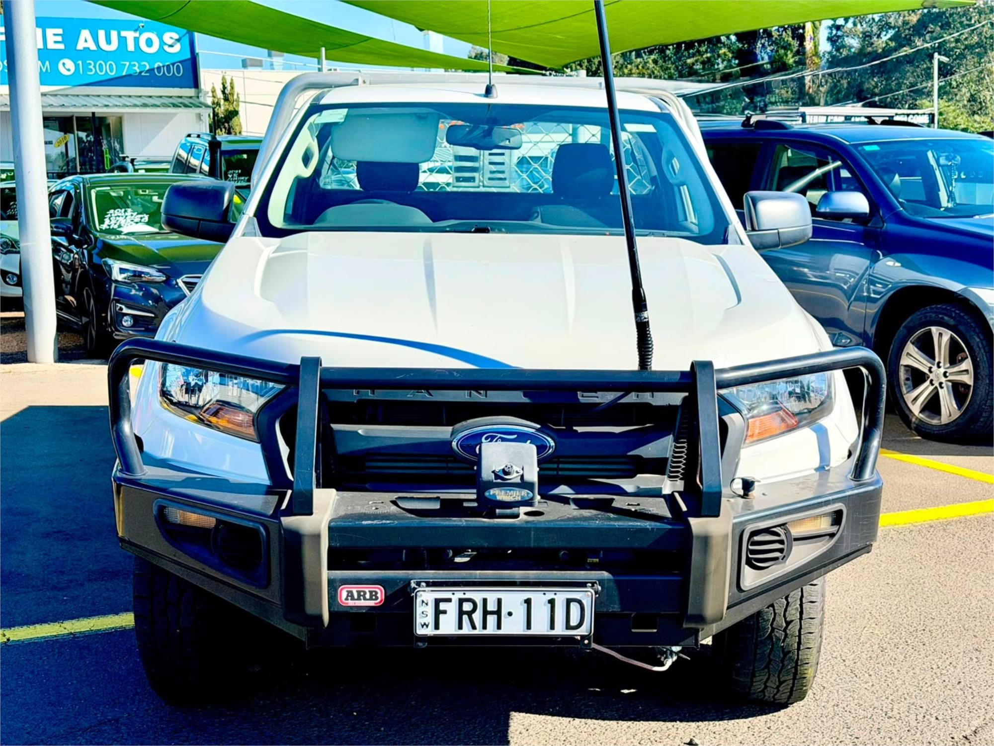 2018 FORD RANGER PX MKII MY18 XL 3.2 (4x4) (5 YR) 6 SP AUTOMATIC CREW CAB UTILITY