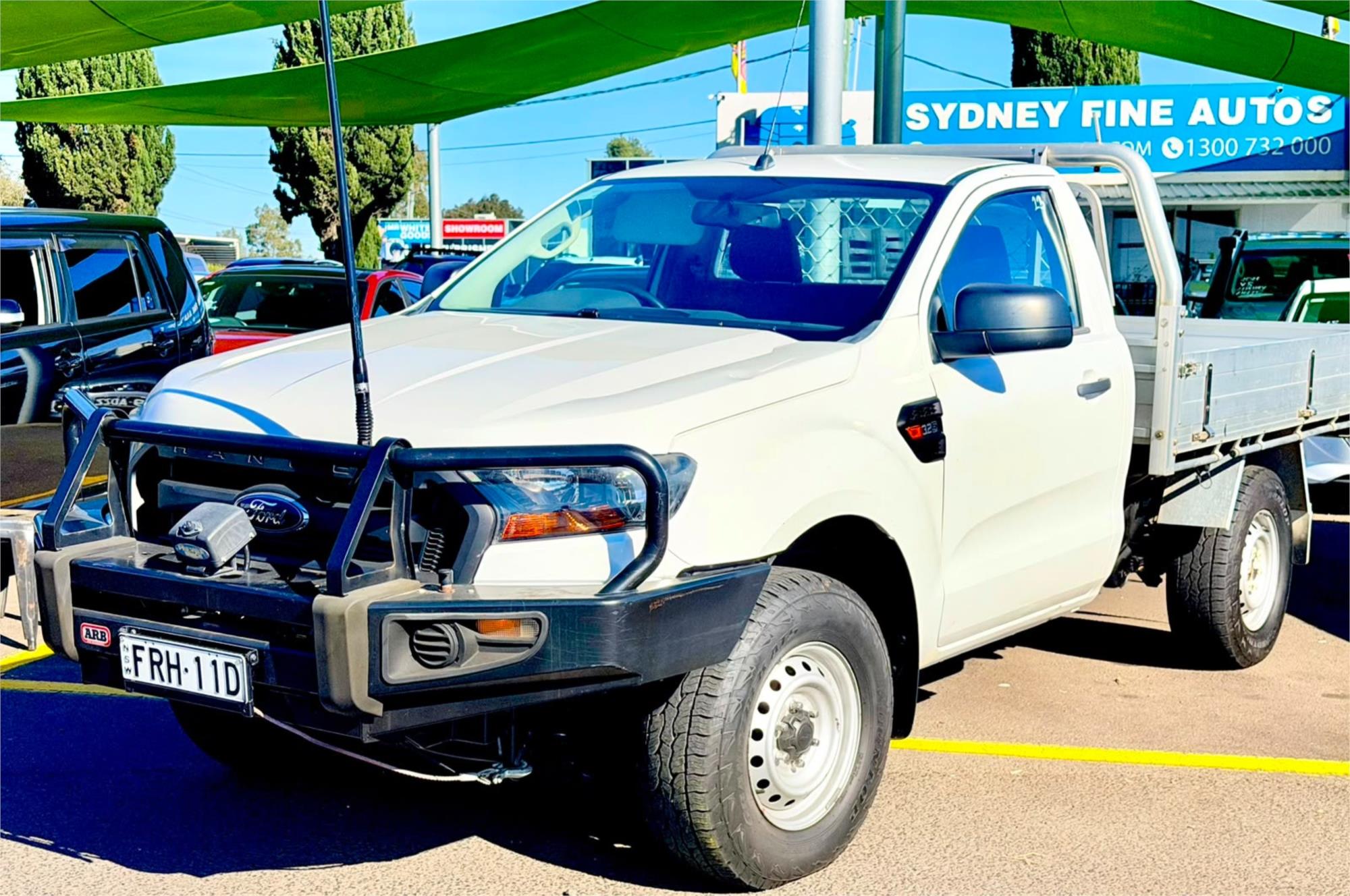 2018 FORD RANGER PX MKII MY18 XL 3.2 (4x4) (5 YR) 6 SP AUTOMATIC CREW CAB UTILITY