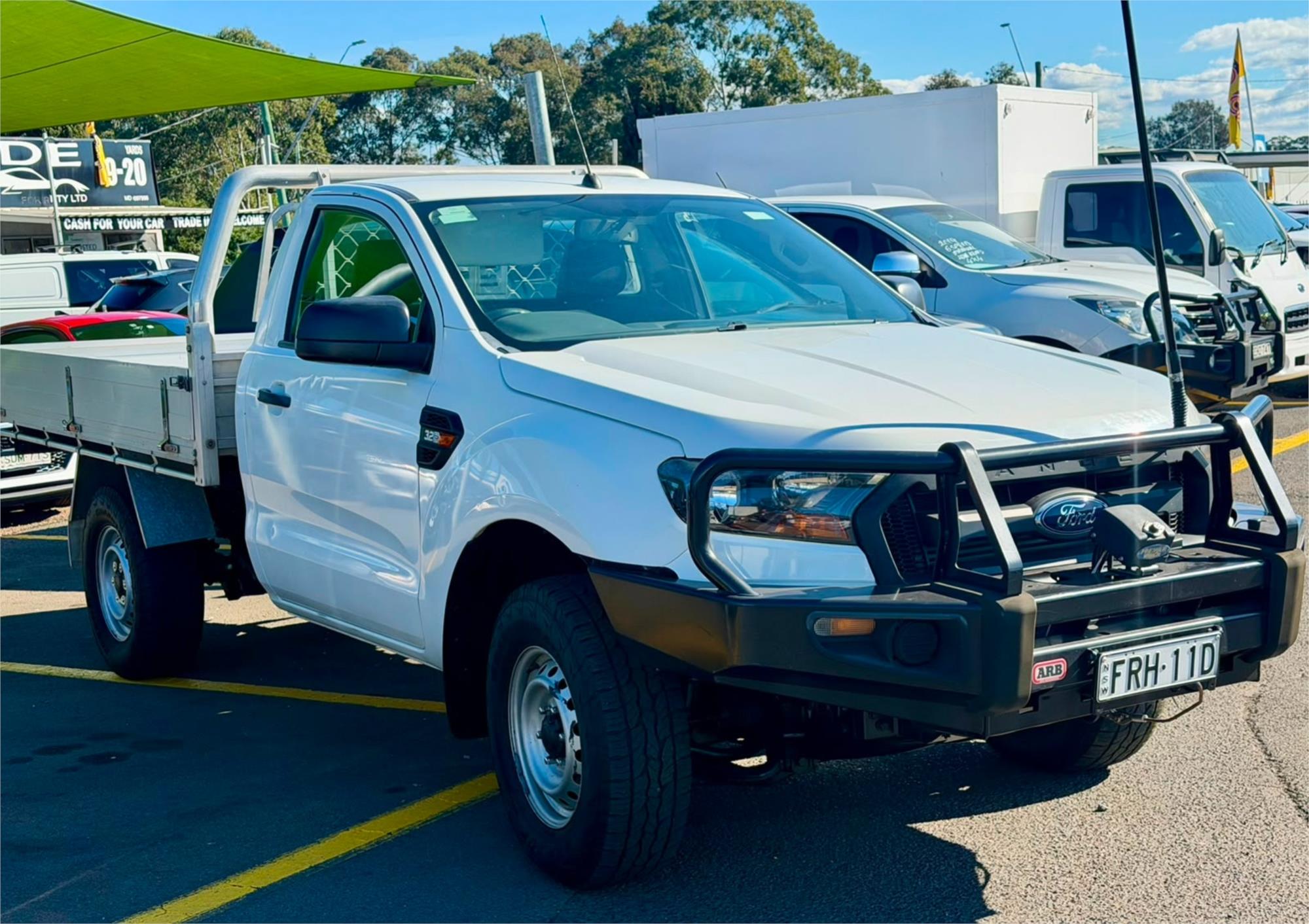 2018 FORD RANGER PX MKII MY18 XL 3.2 (4x4) (5 YR) 6 SP AUTOMATIC CREW CAB UTILITY