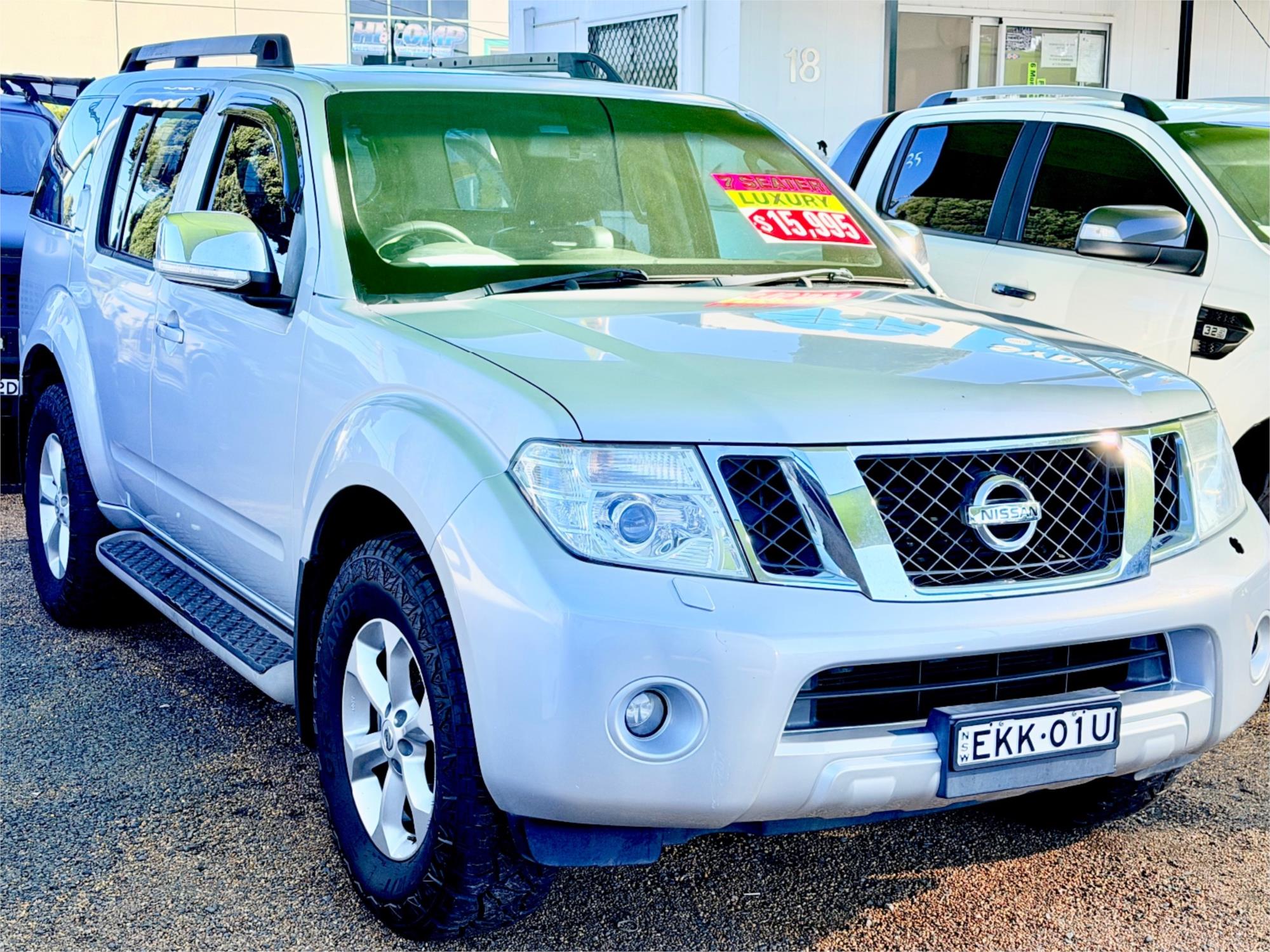 2010 NISSAN PATHFINDER R51 MY07 Ti (4x4) 5 SP AUTOMATIC 4D WAGON