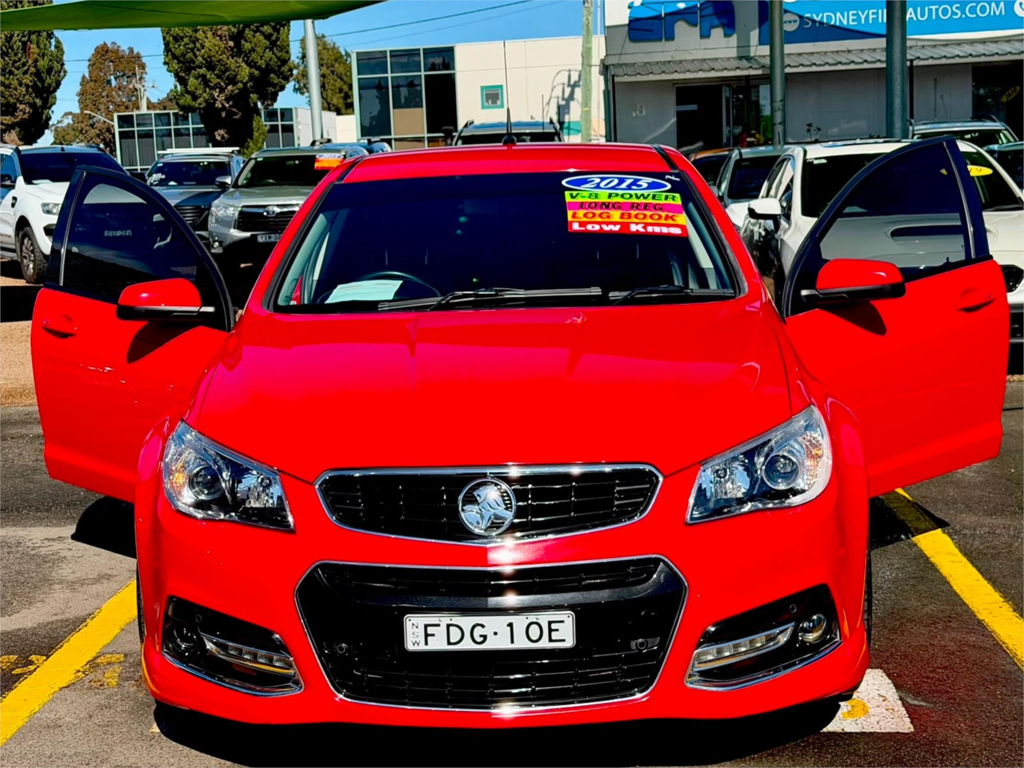 2015 HOLDEN UTE VF MY15 SS-V REDLINE 6 SP AUTOMATIC UTILITY
