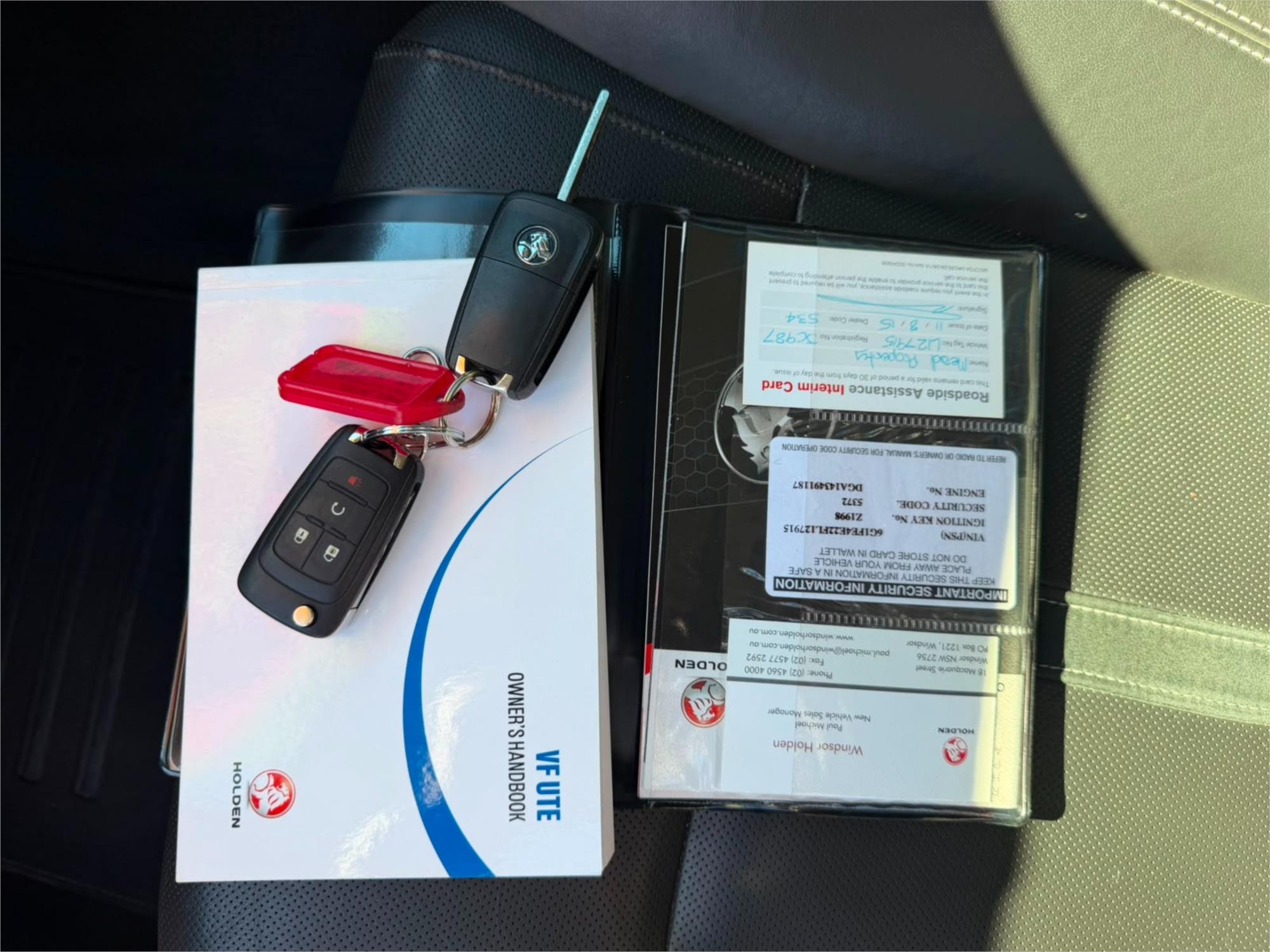 2015 HOLDEN UTE VF MY15 SS-V REDLINE 6 SP AUTOMATIC UTILITY