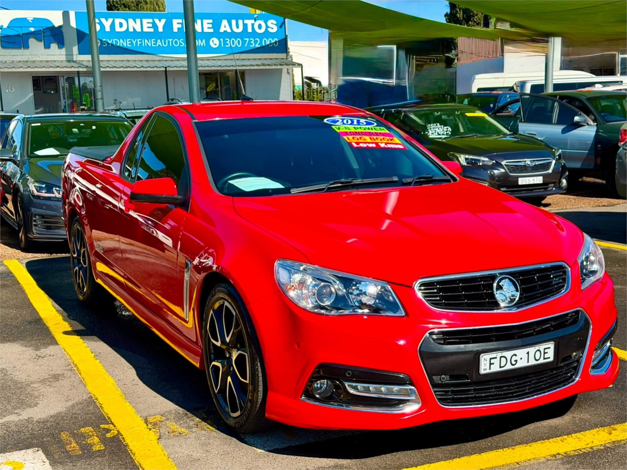 2015 HOLDEN UTE VF MY15 SS-V REDLINE 6 SP AUTOMATIC UTILITY