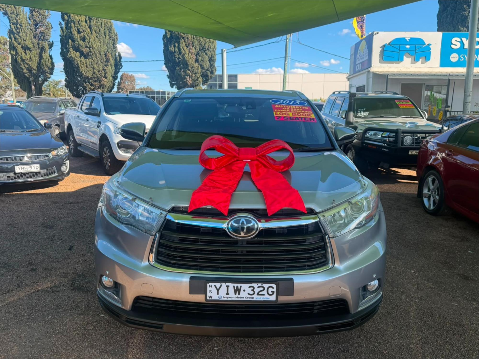 2015 TOYOTA KLUGER GSU55R GRANDE (4x4) 6 SP AUTOMATIC 4D WAGON