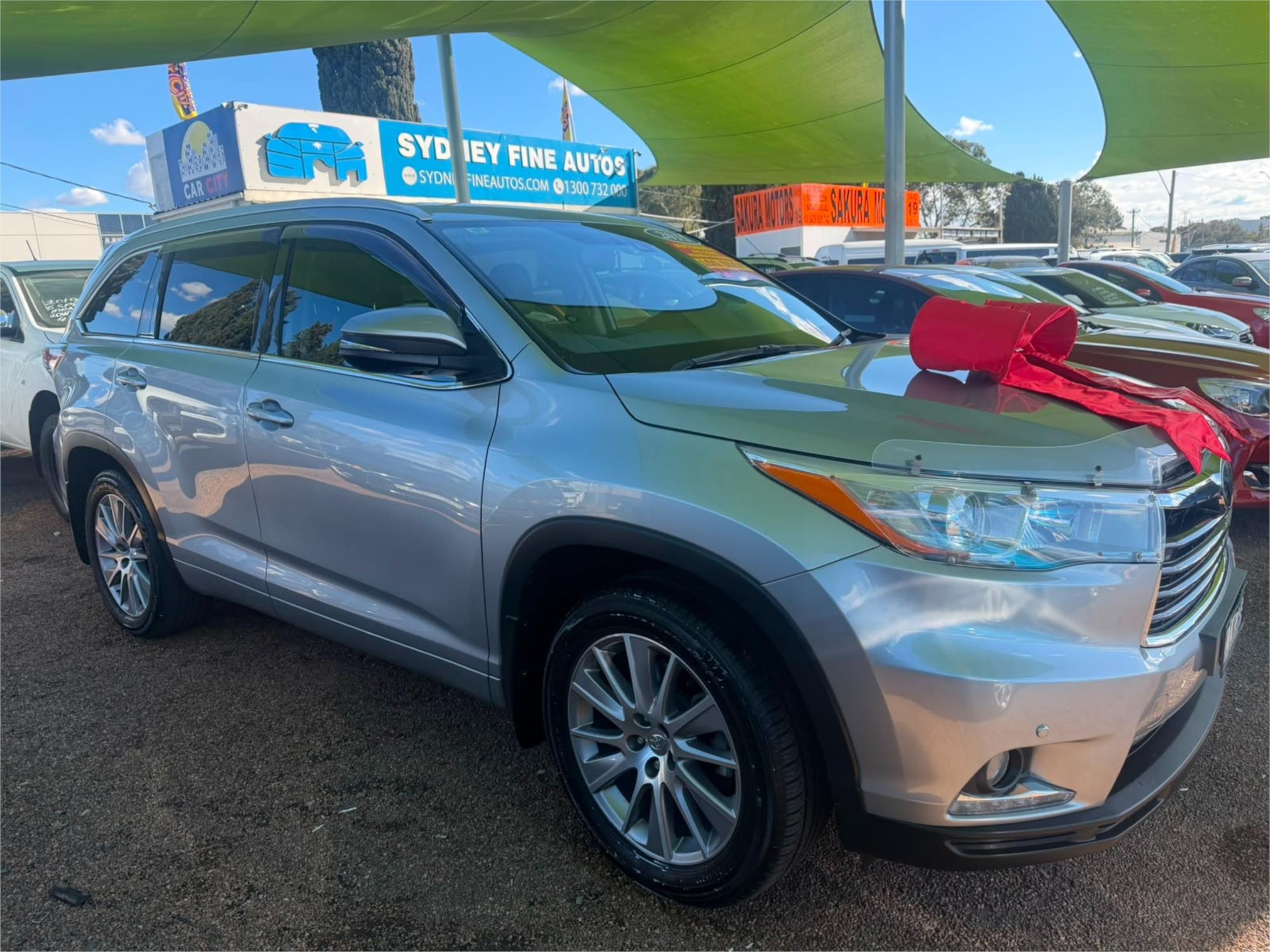2015 TOYOTA KLUGER GSU55R GRANDE (4x4) 6 SP AUTOMATIC 4D WAGON