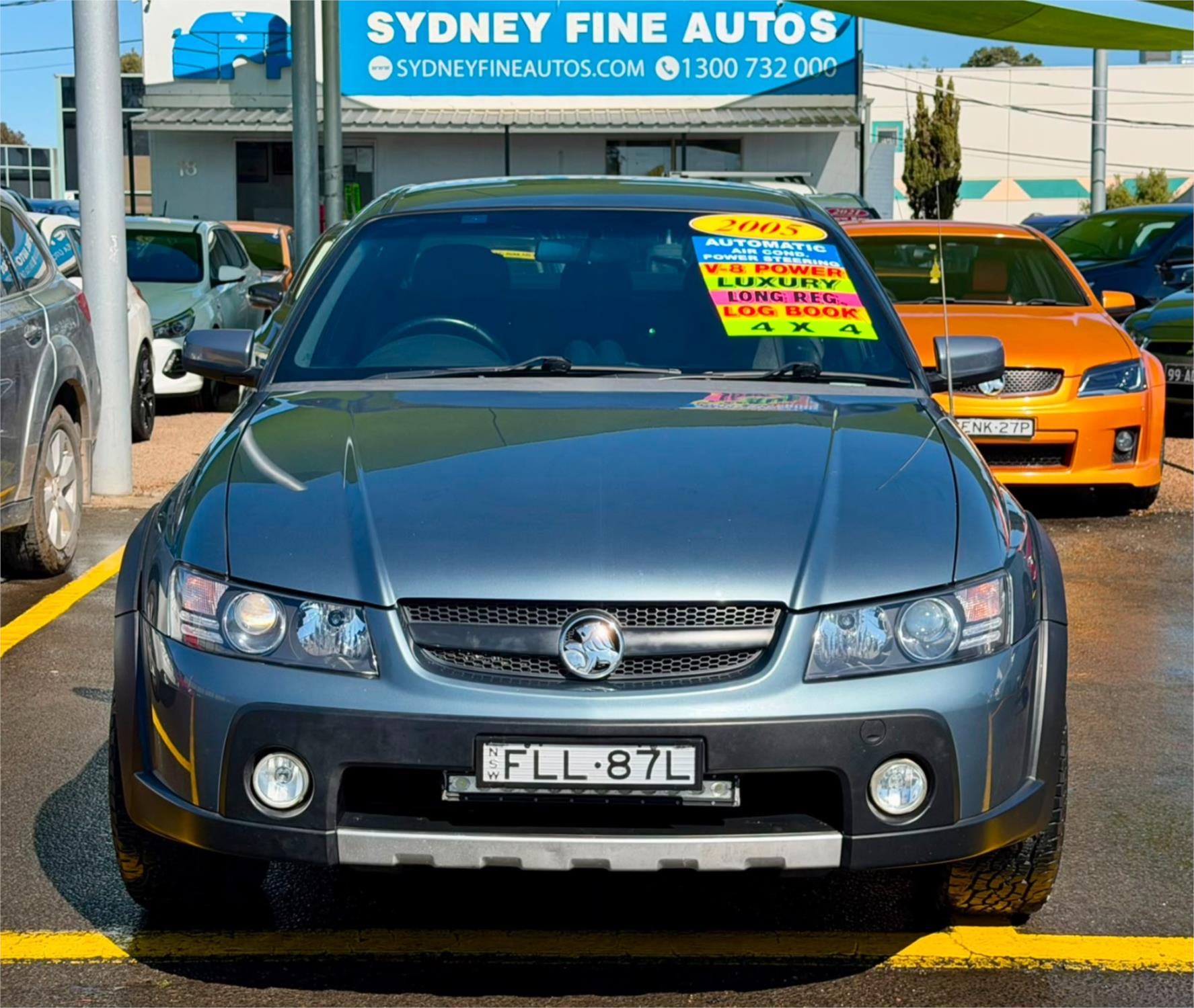 2005 HOLDEN CREWMAN VZ CROSS 8 4 SP AUTOMATIC CREW CAB UTILITY