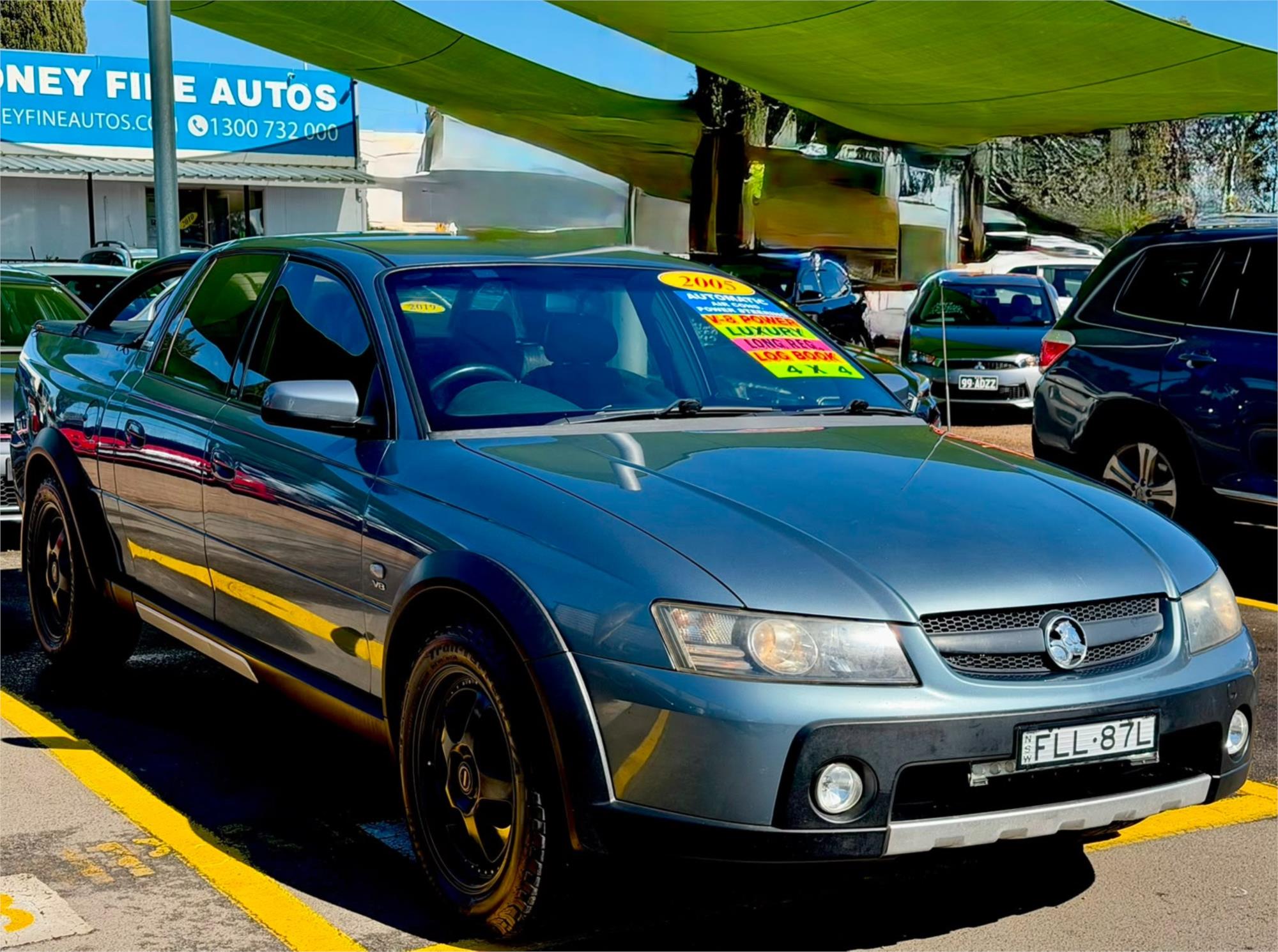 2005 HOLDEN CREWMAN VZ CROSS 8 4 SP AUTOMATIC CREW CAB UTILITY