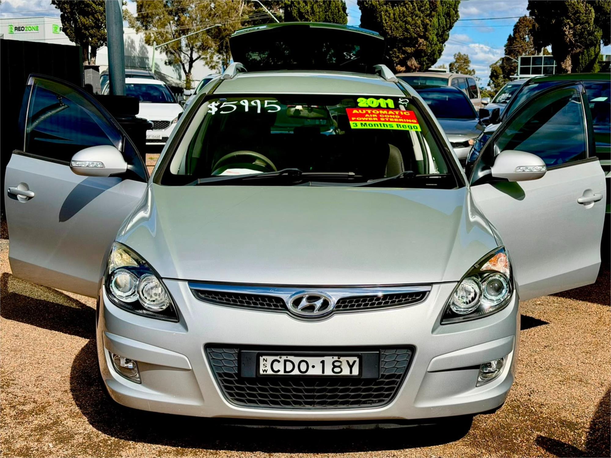 2011 HYUNDAI i30 FD MY11 cw SLX 2.0 4 SP AUTOMATIC 4D WAGON