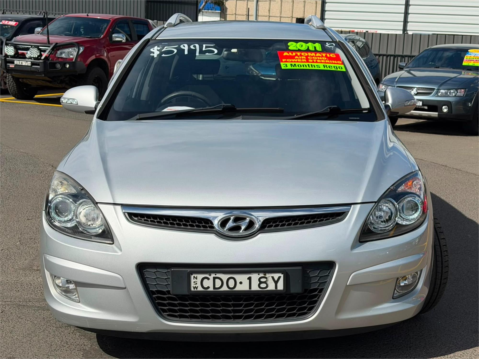 2011 HYUNDAI i30 FD MY11 cw SLX 2.0 4 SP AUTOMATIC 4D WAGON