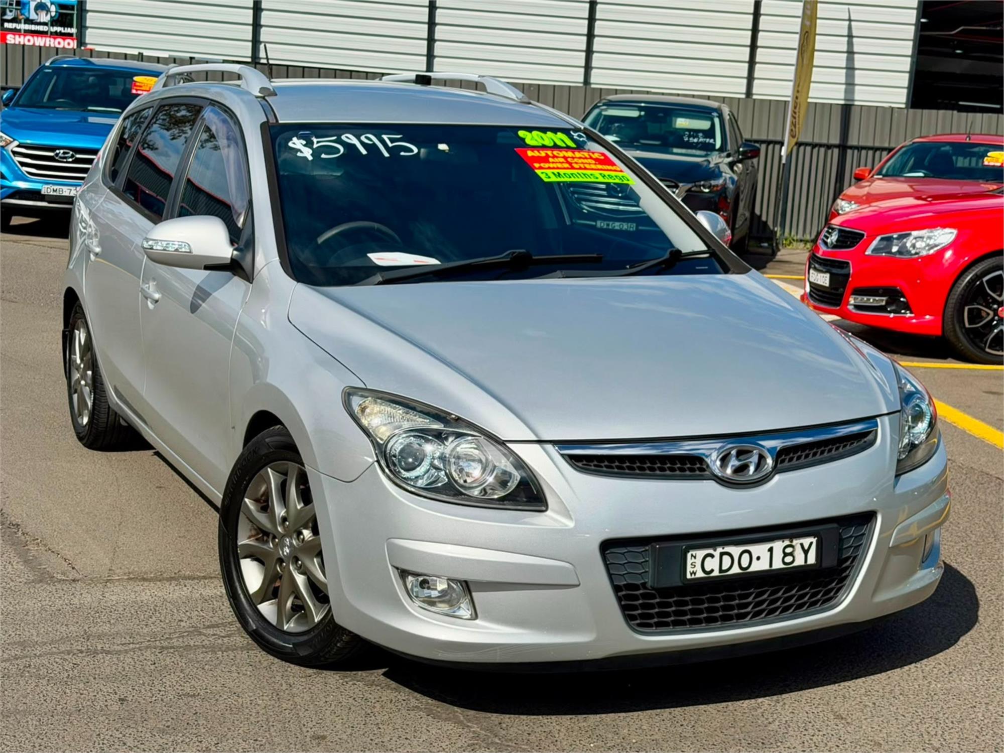 2011 HYUNDAI i30 FD MY11 cw SLX 2.0 4 SP AUTOMATIC 4D WAGON