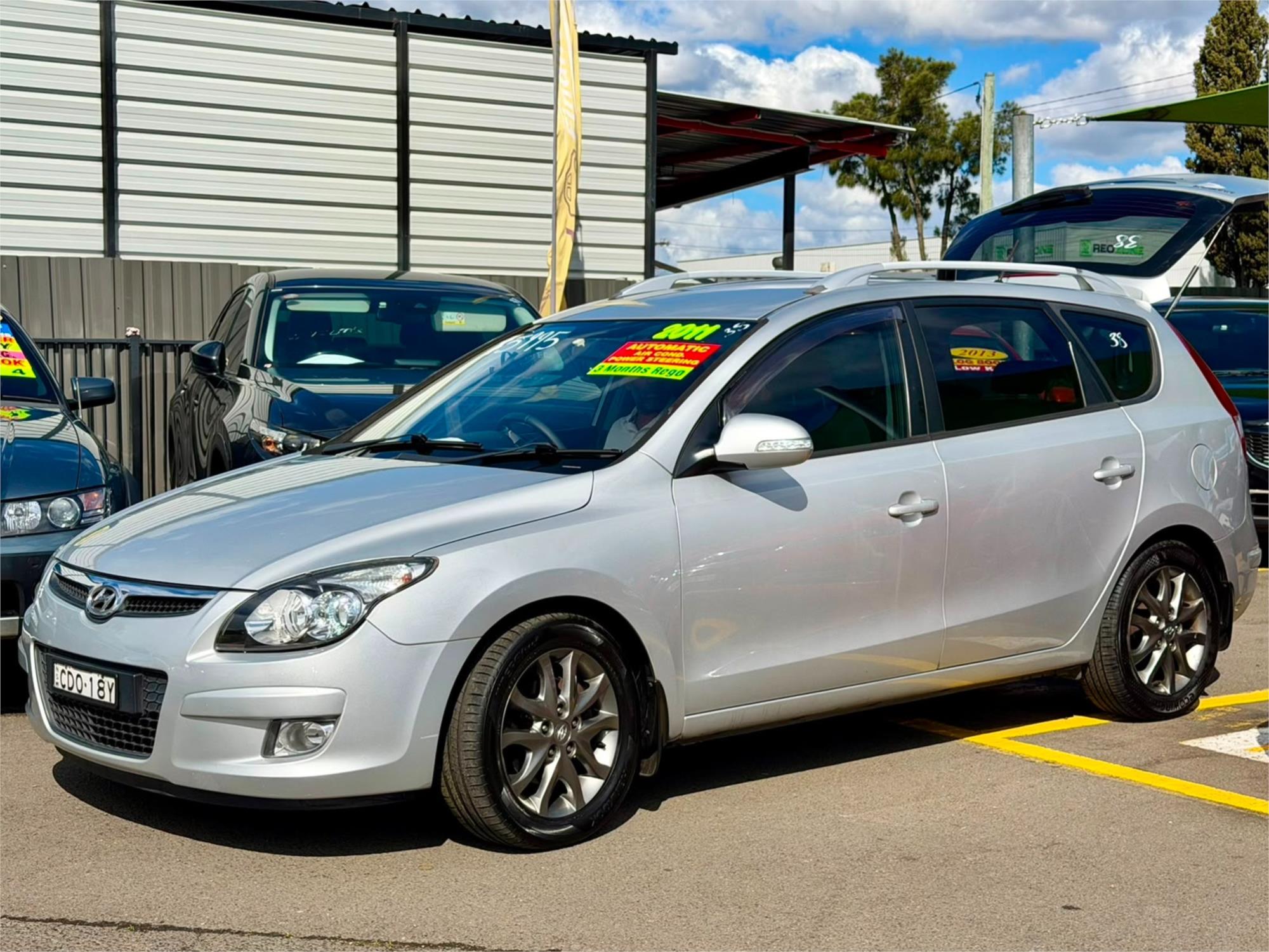 2011 HYUNDAI i30 FD MY11 cw SLX 2.0 4 SP AUTOMATIC 4D WAGON