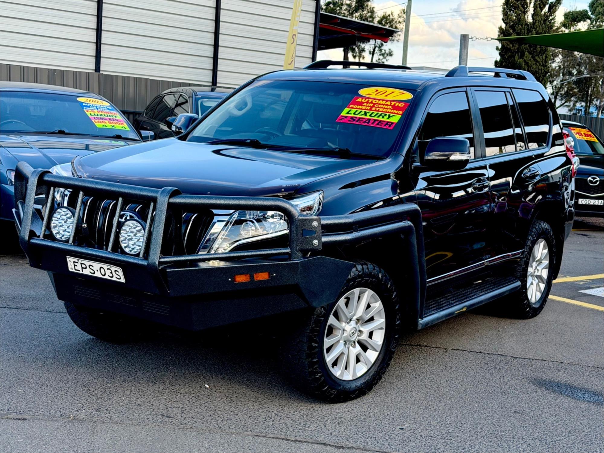 2017 TOYOTA LANDCRUISER GDJ150R PRADO ALTITUDE SPL EDT 6 SP AUTOMATIC 4D WAGON