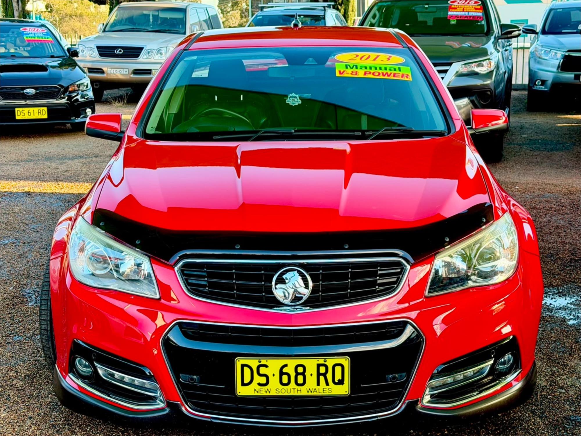 2013 HOLDEN UTE VF SS-V 6 SP MANUAL UTILITY