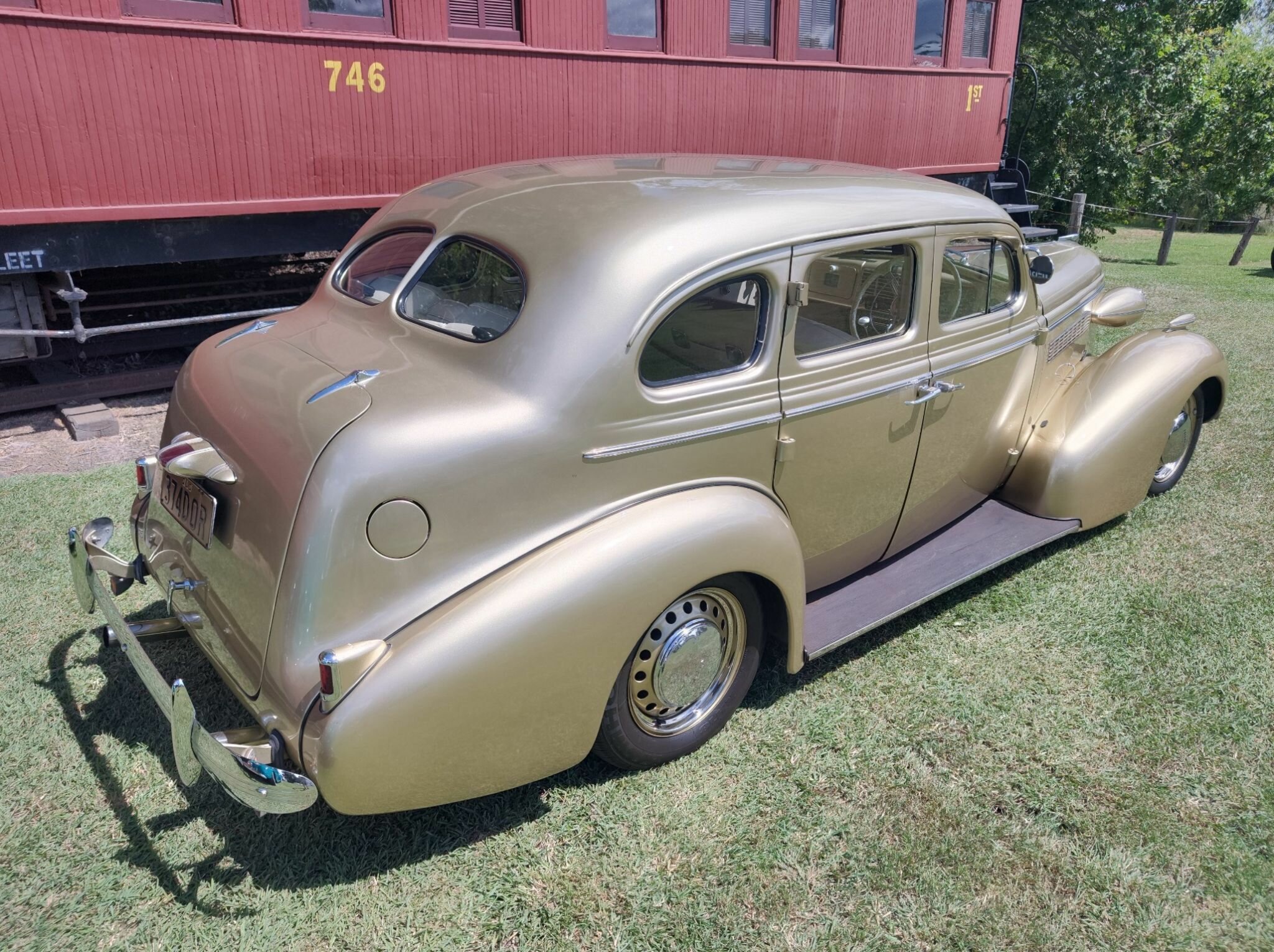 1937 BUICK CENTURY EIGHT AUTOMATIC SEDAN