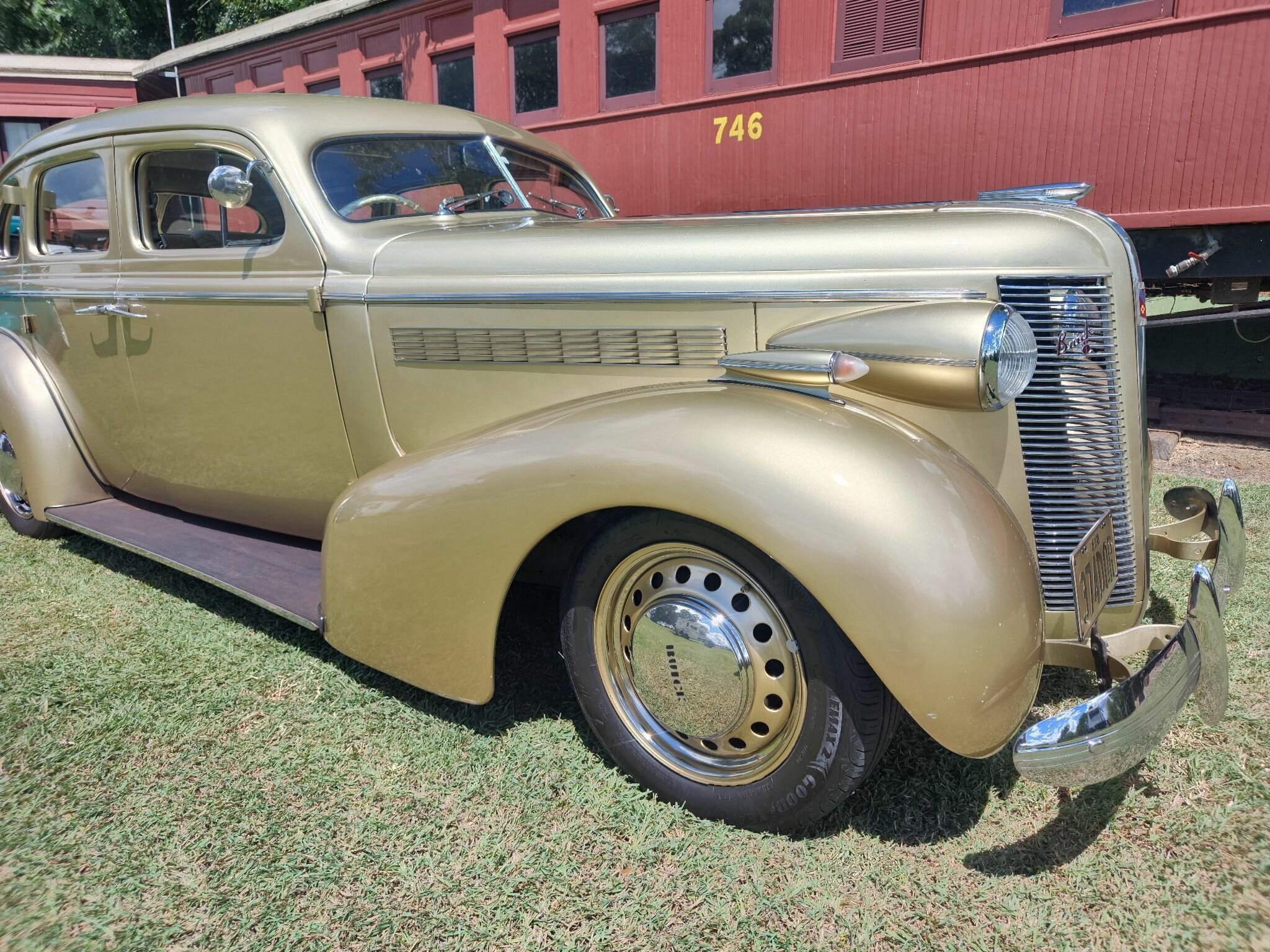 1937 BUICK CENTURY EIGHT AUTOMATIC SEDAN